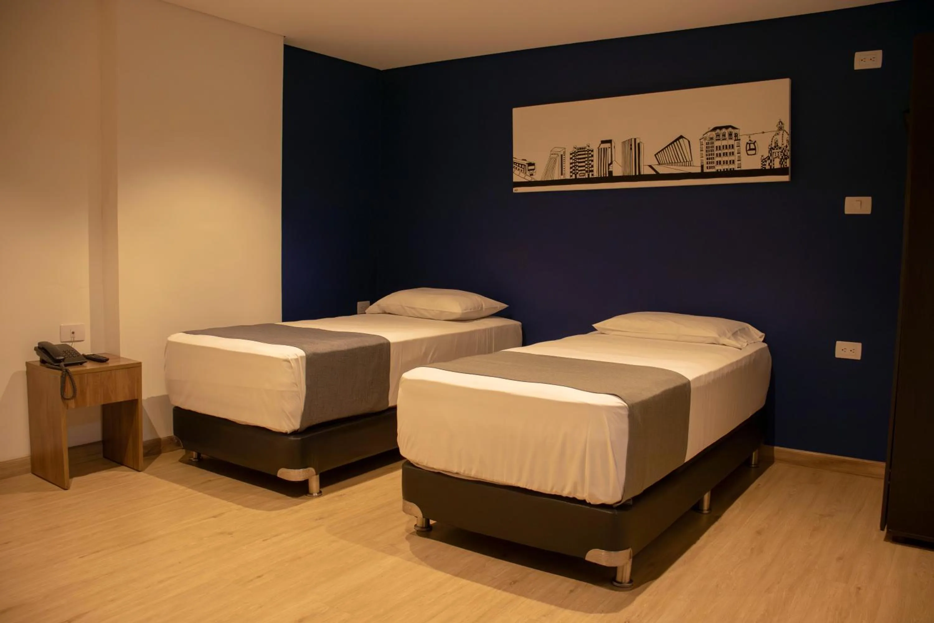 Budget Twin Room in 3H hotel centro histórico