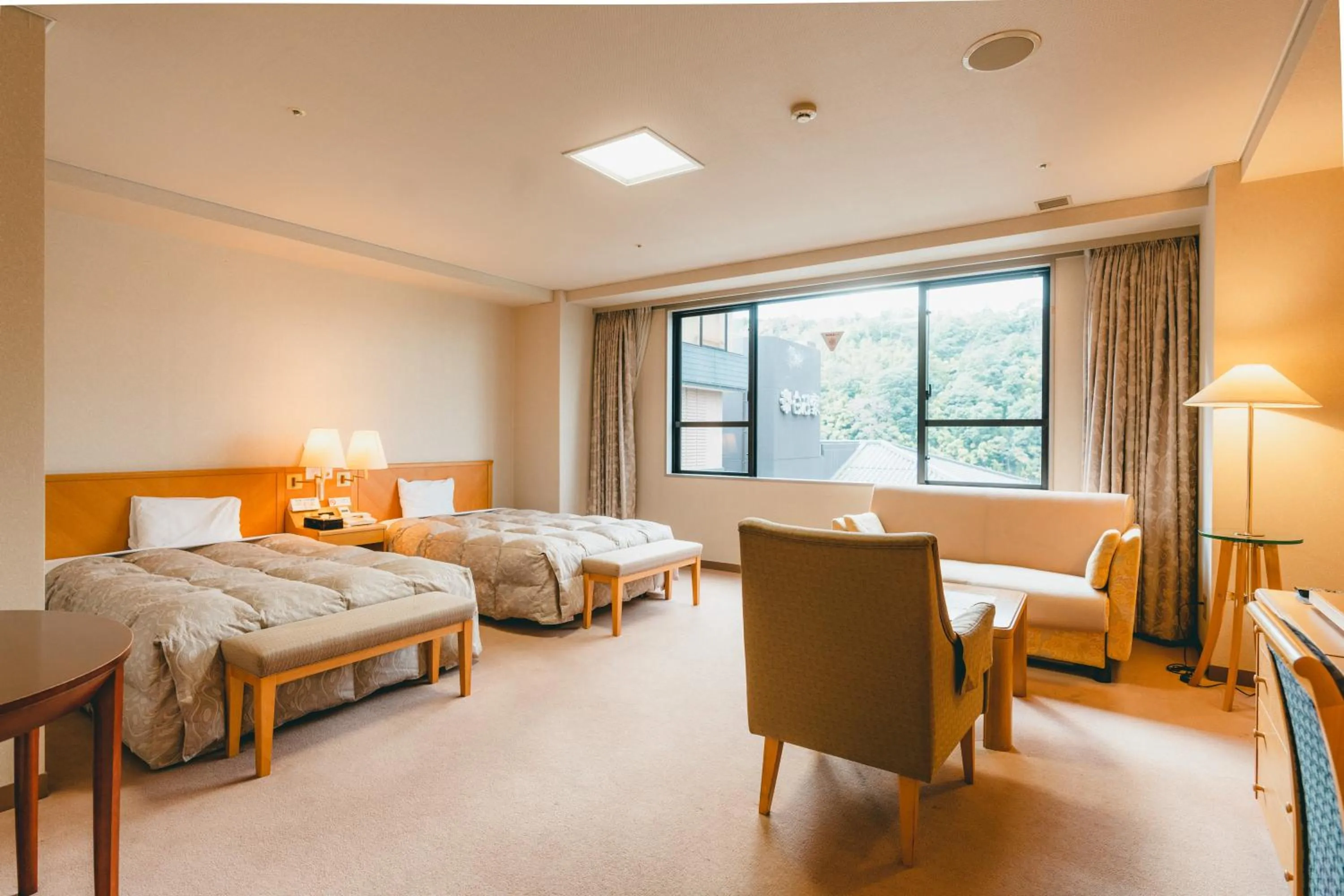 Western-Style Deluxe Twin Room - single occupancy in Hotel Gyokusen