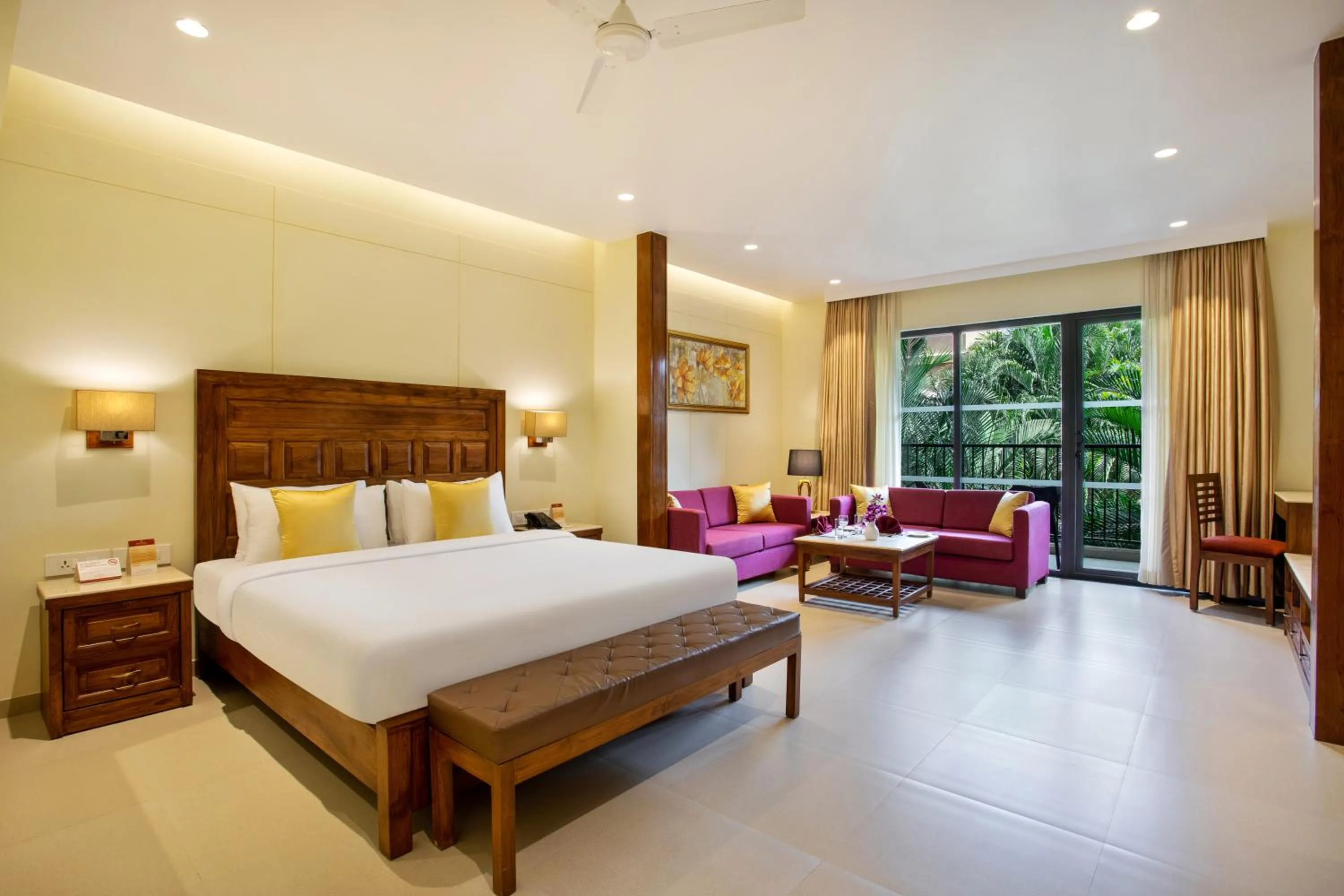 Junior Suite with King Bed  in Seashell Suites and Villas- Candolim Goa
