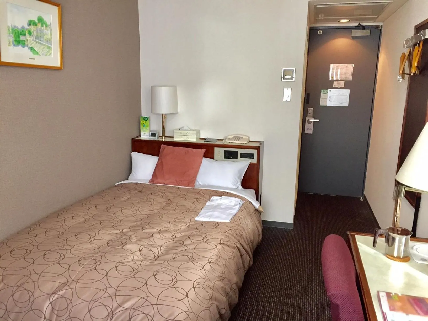 Small Double Room - Non-Smoking in Hotel Sunroute Fukushima