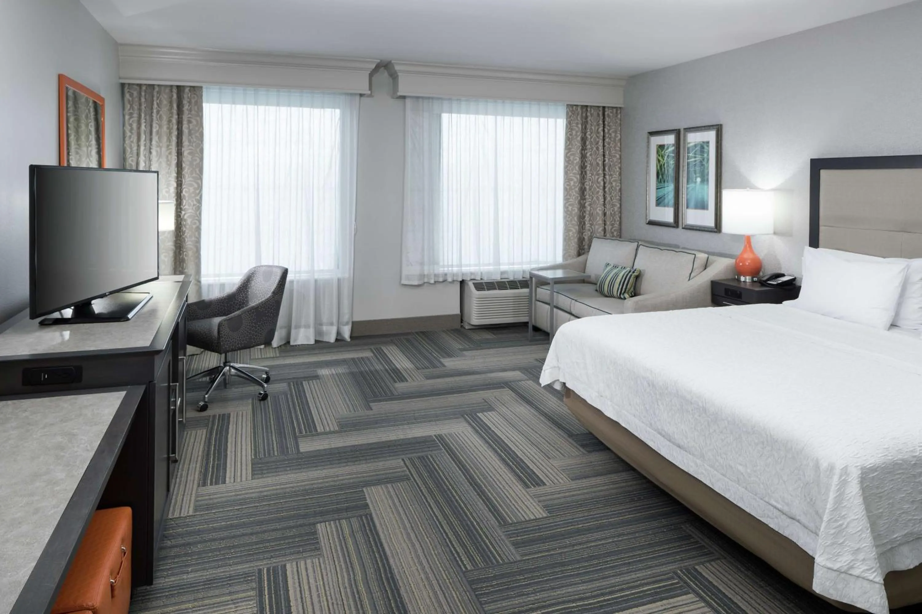 King Room with Sofa Bed - Mobility Access/Non-Smoking in Hampton Inn & Suites by Hilton Atlanta Perimeter Dunwoody