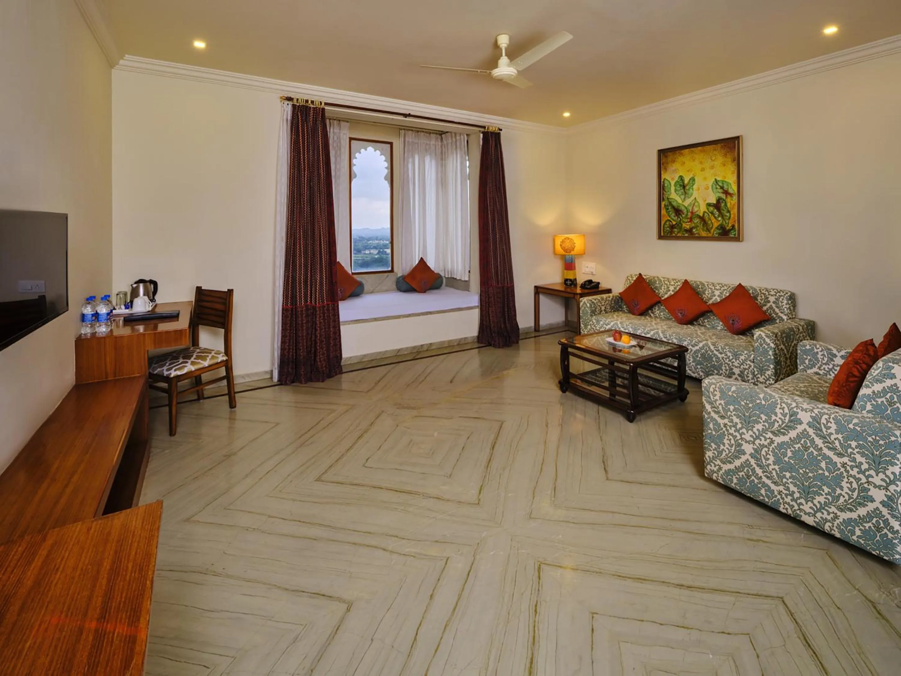The Krishna Suite with Hi-Tea with Cookies in jüSTa Brij Bhoomi Resort, Nathdwara