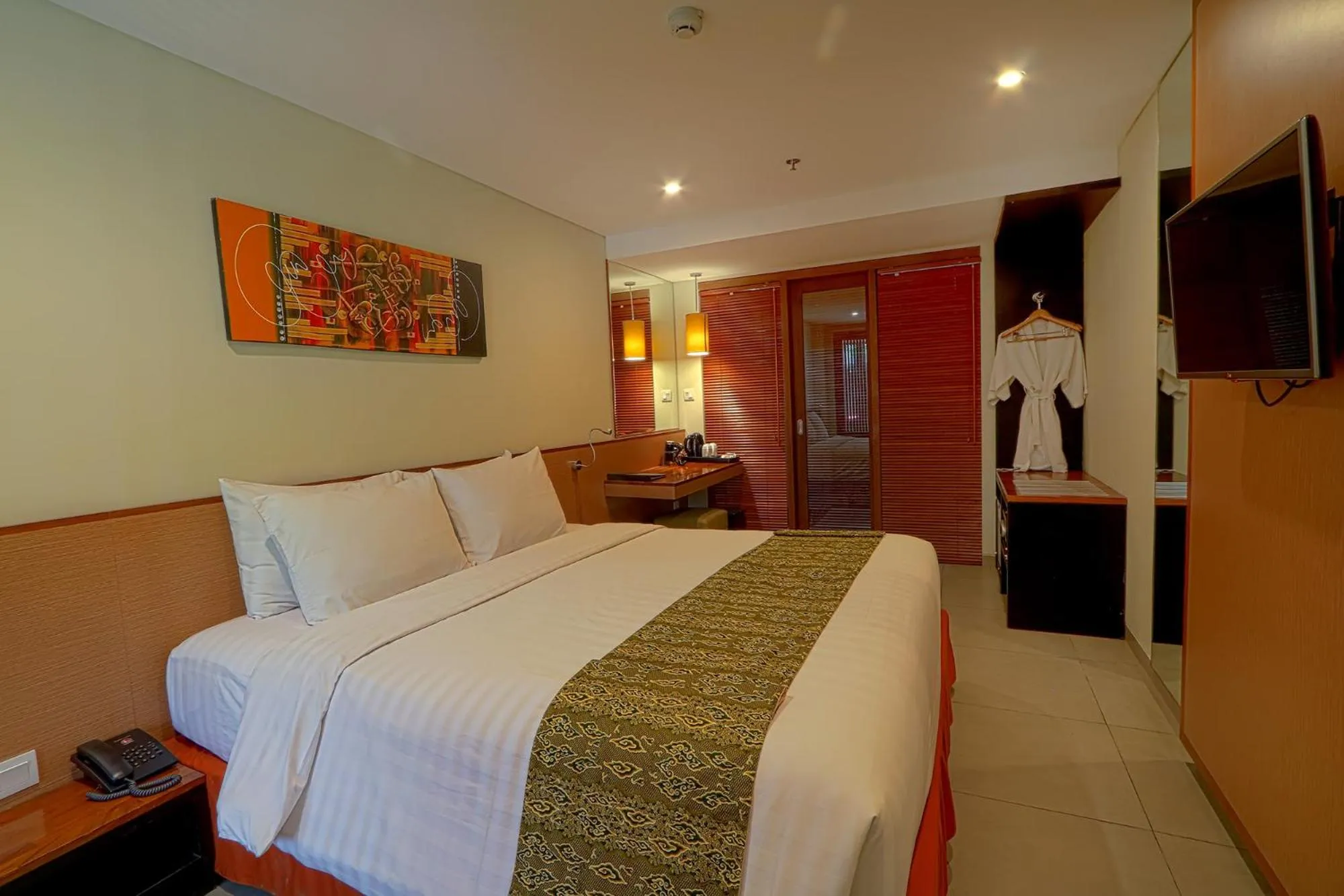  Deluxe King Room with Pool Access in Savvoya Hotel Seminyak