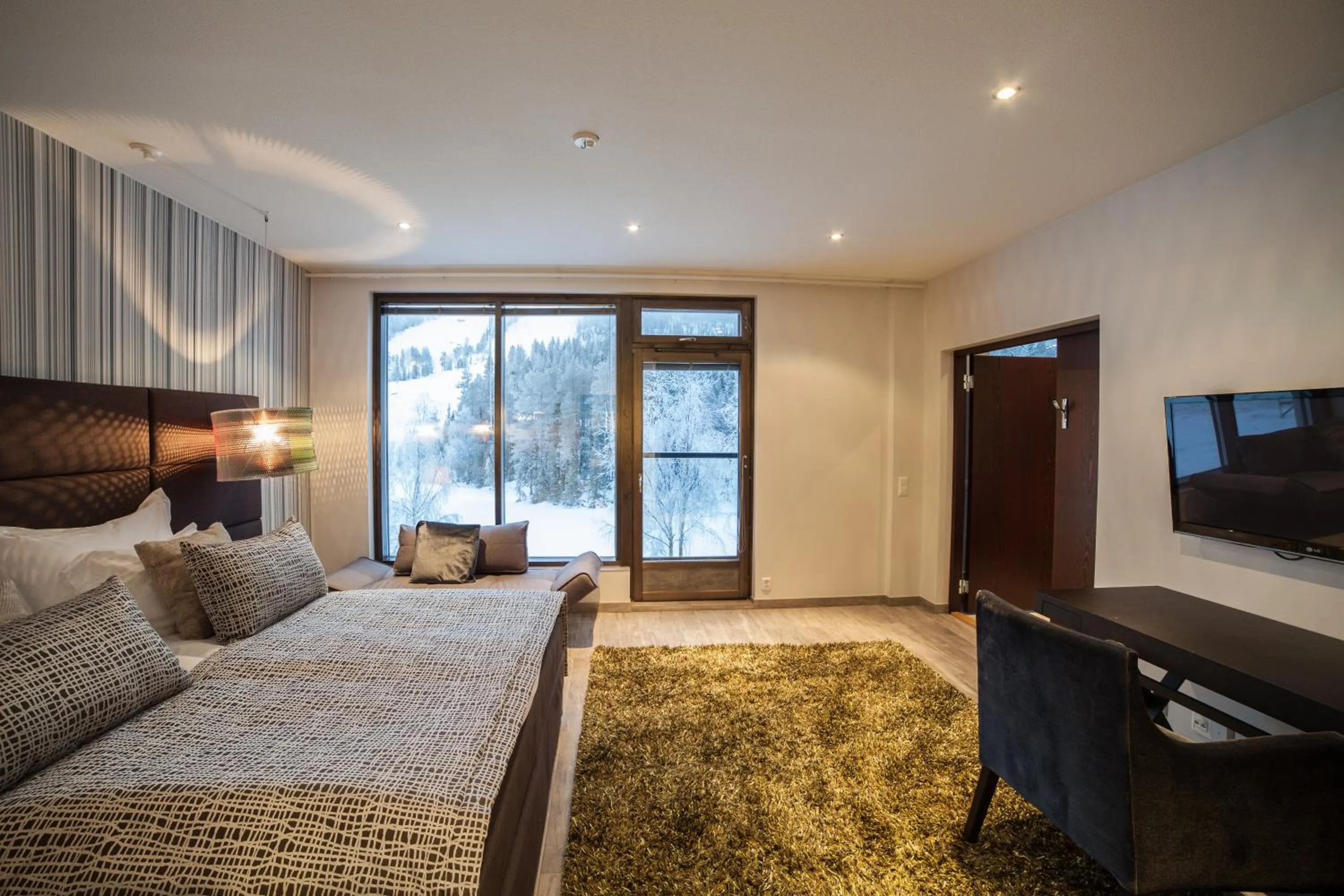 Deluxe King Suite in Hotelli Suomutunturi