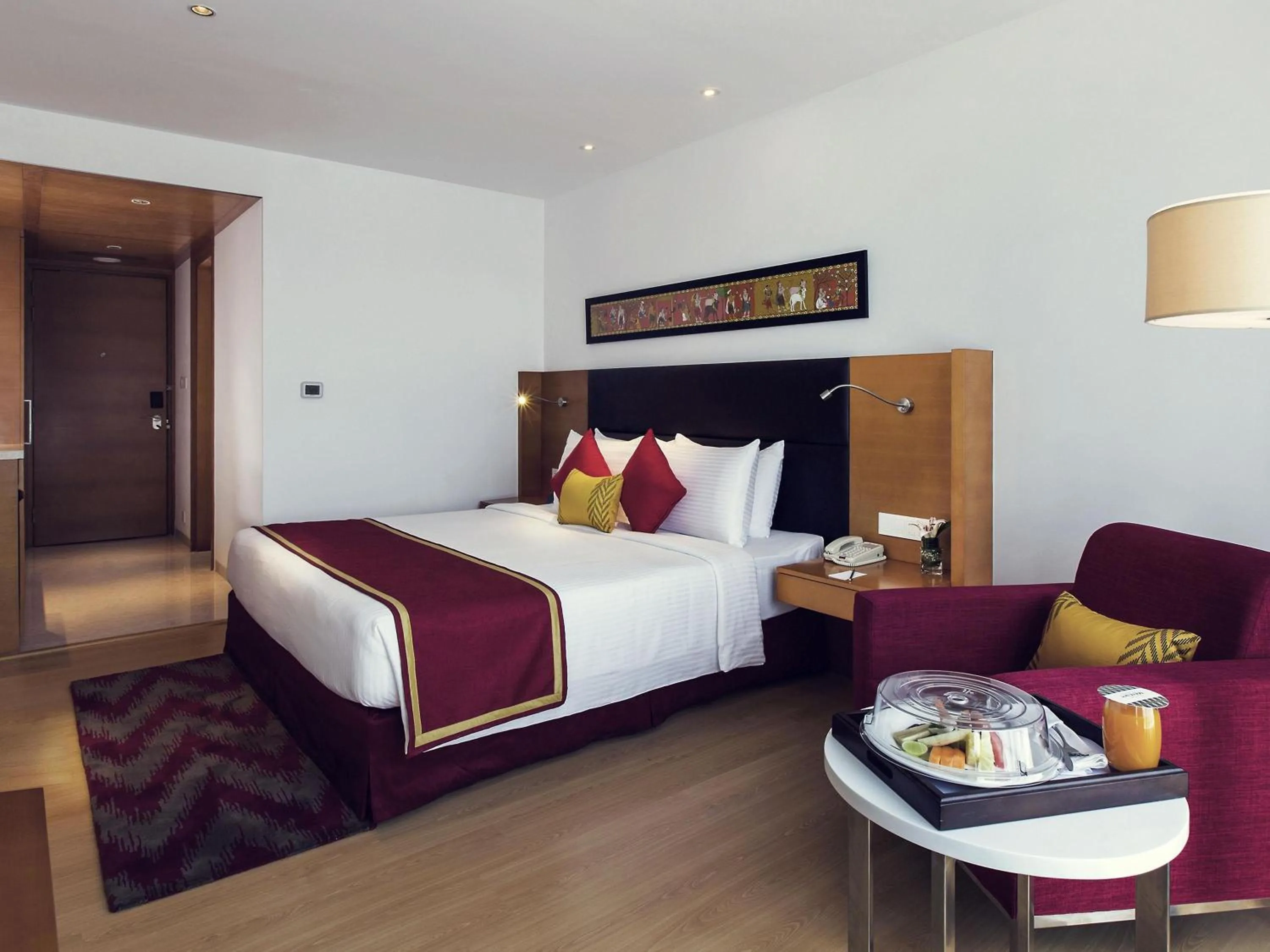 Superior Room with one queen size bed,City View  in Mercure Hyderabad KCP Banjara Hills, An Accor Hotel