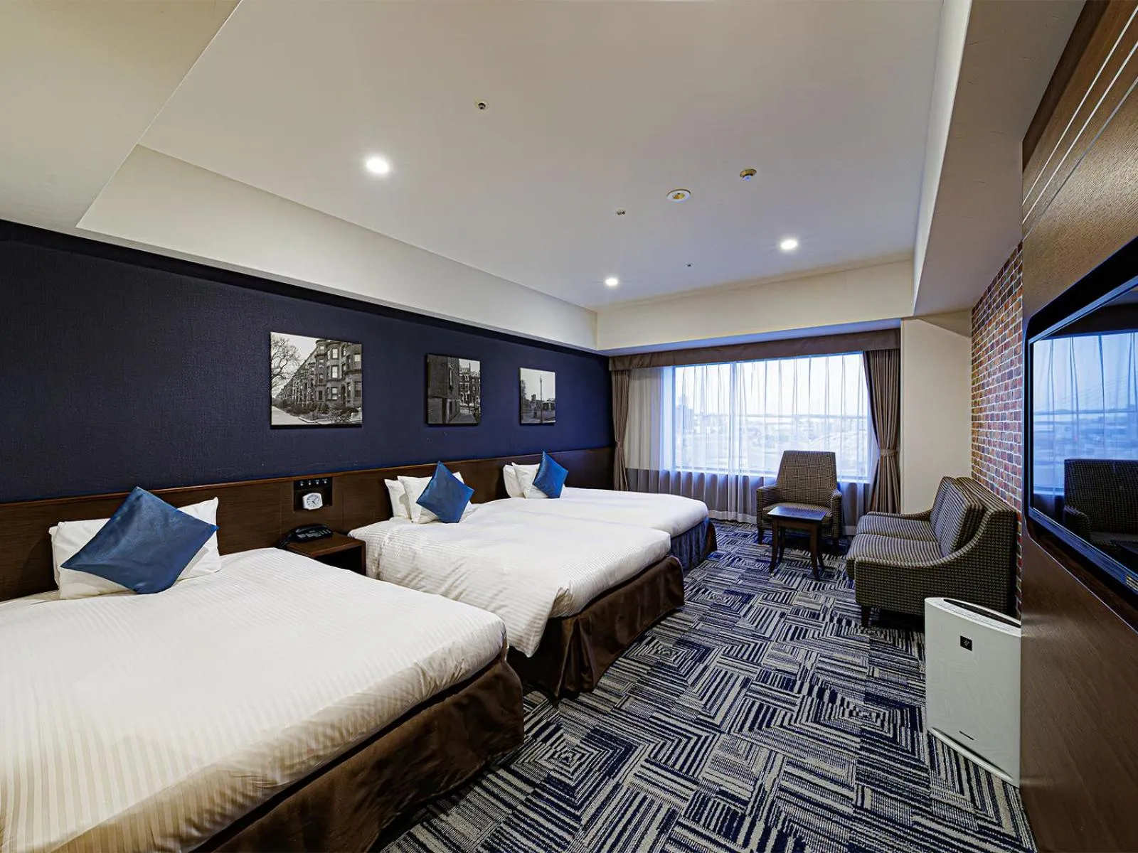 Superior Floor Park View Family Triple Room in The Park Front Hotel at Universal Studios Japan