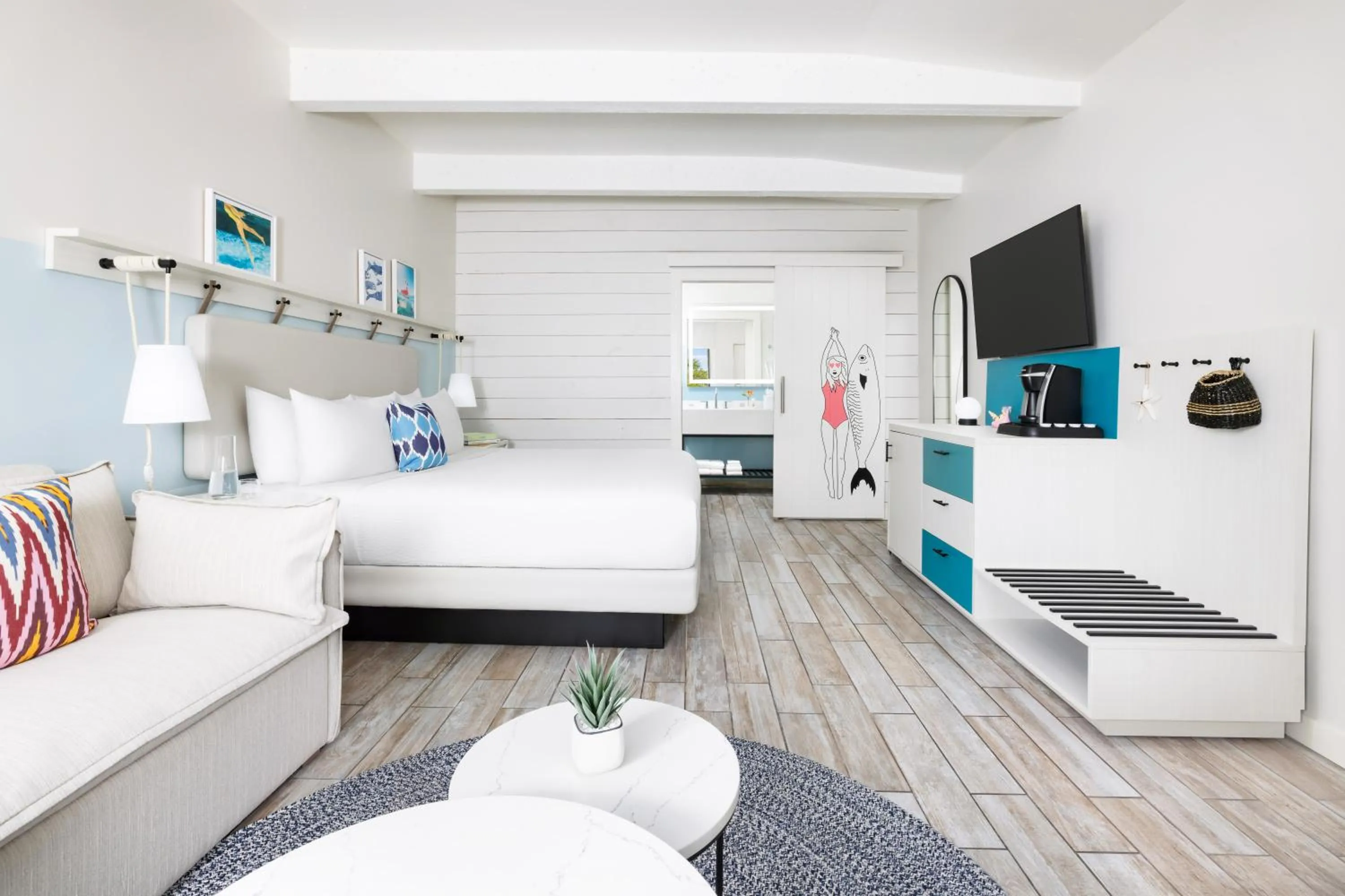 One King Bed in Blue Flamingo Resort Key West