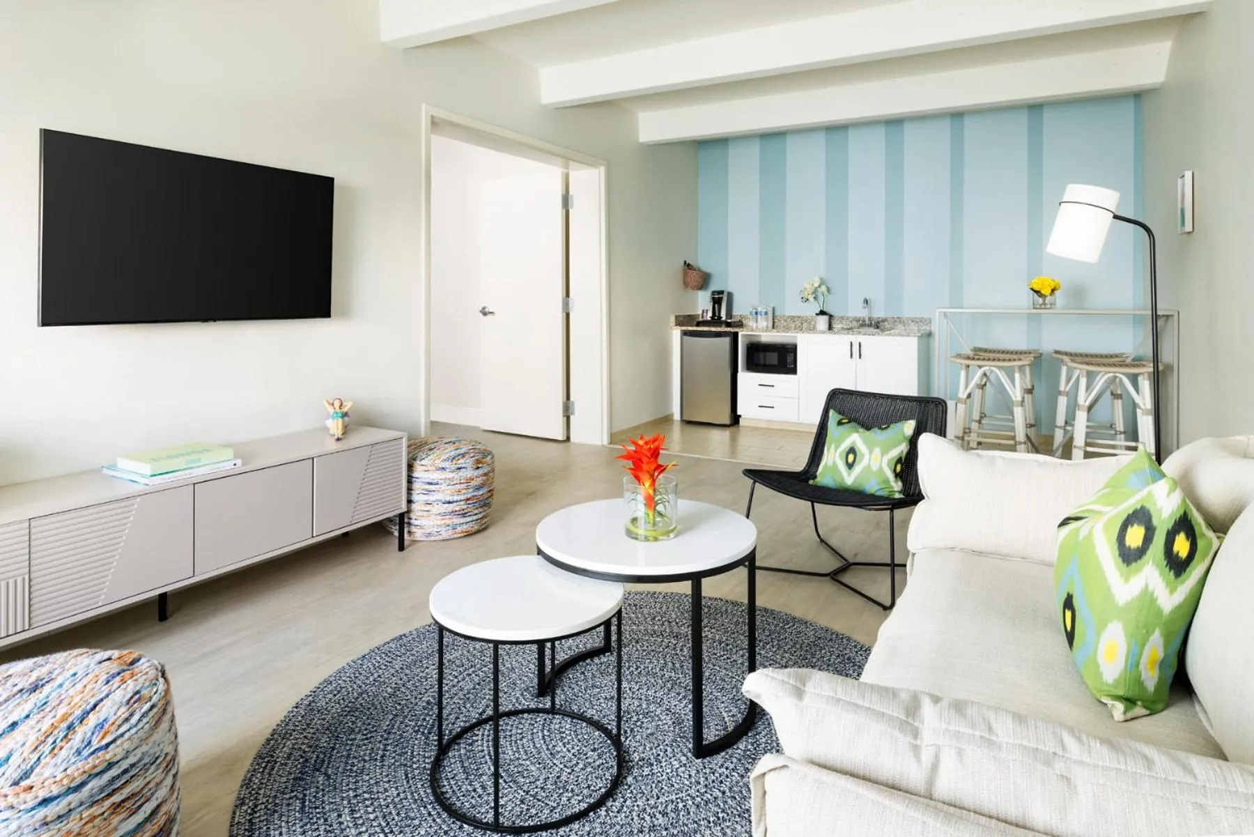 Pool View One Bedroom Suite in Blue Flamingo Resort Key West