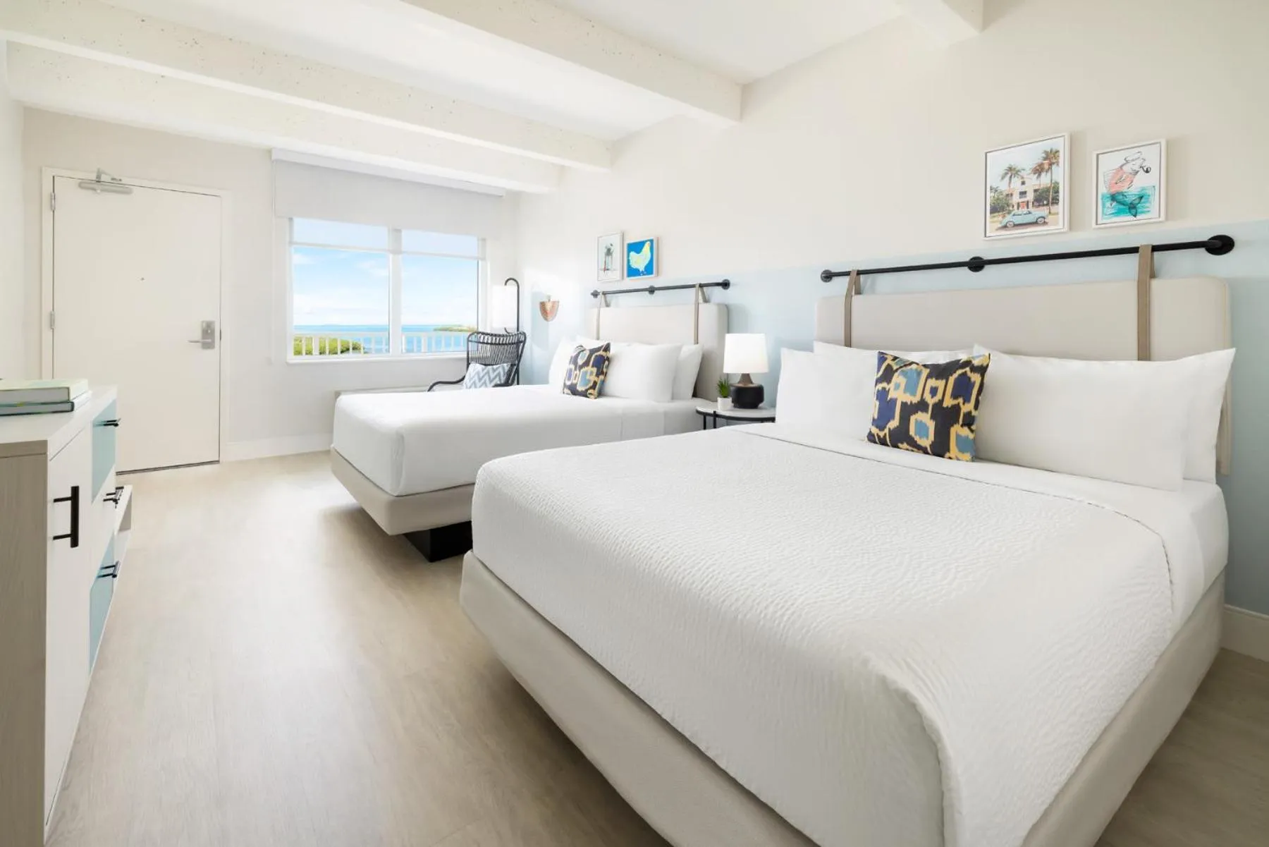 Ocean View Double Queen - Newly Renovated  in Blue Flamingo Resort Key West