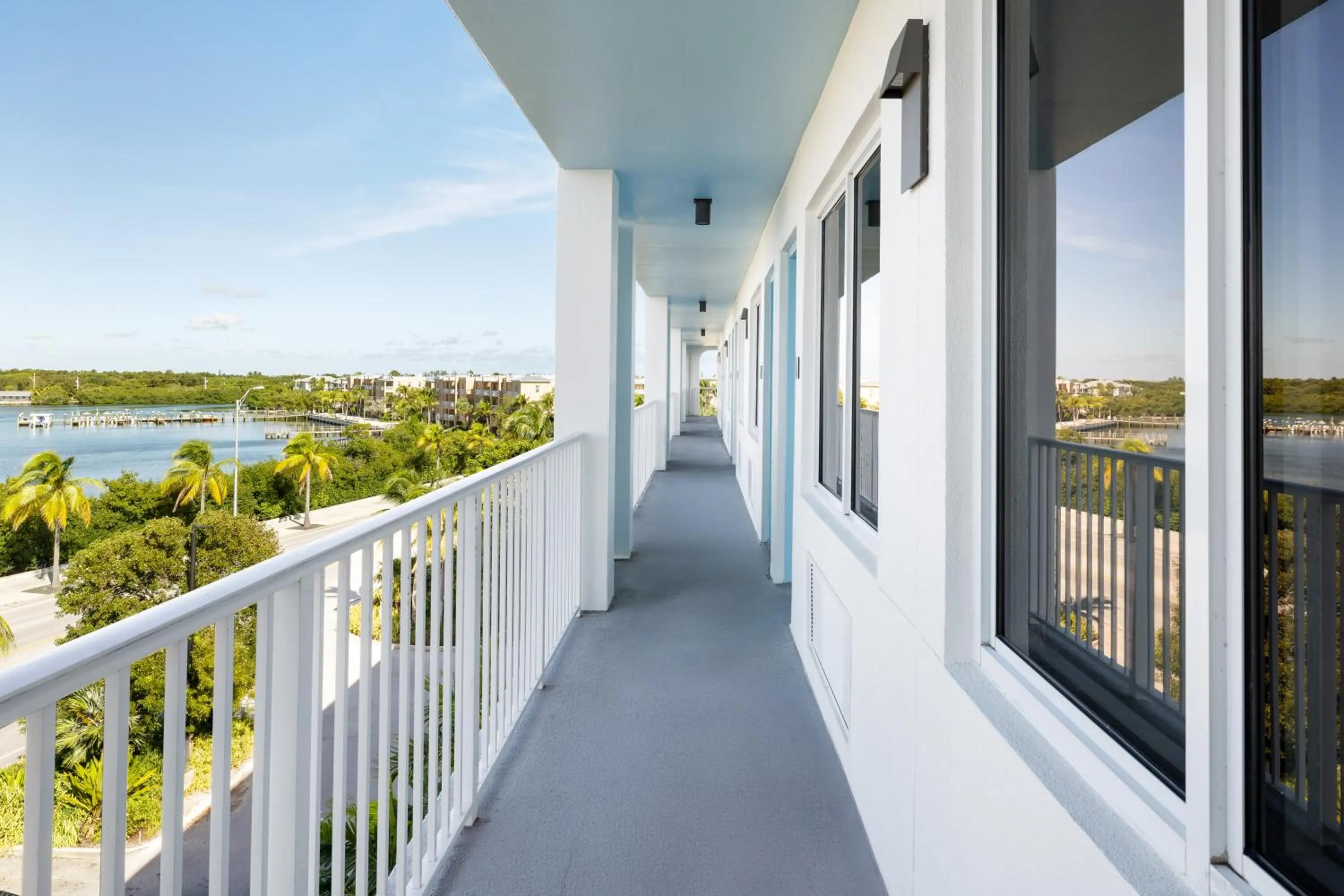 Ocean View One King Bed Hearing Accessible in Blue Flamingo Resort Key West
