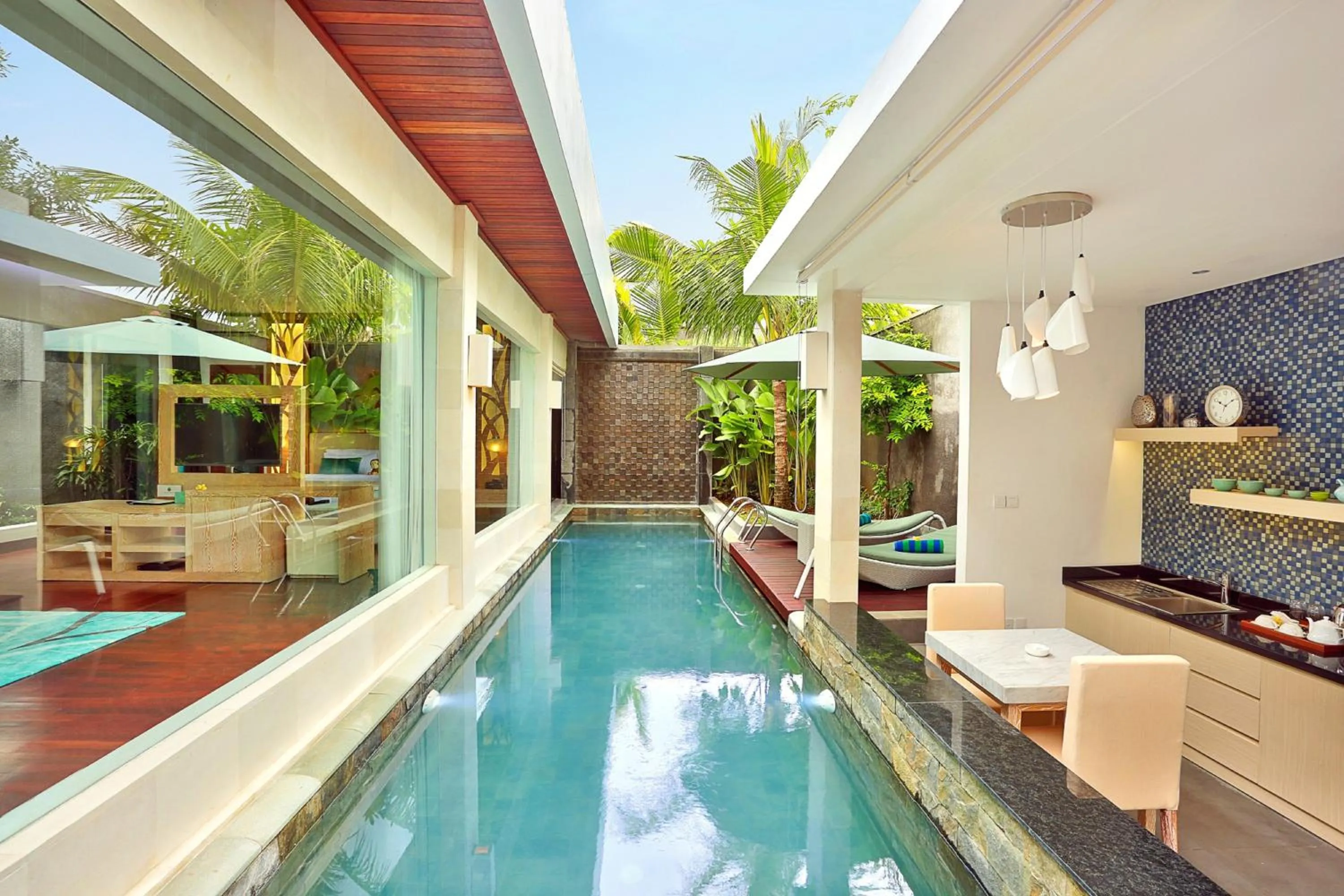 Spearmint - One Bedroom Pool Villa with Twin Bed with Free Benefits in The Leaf Jimbaran