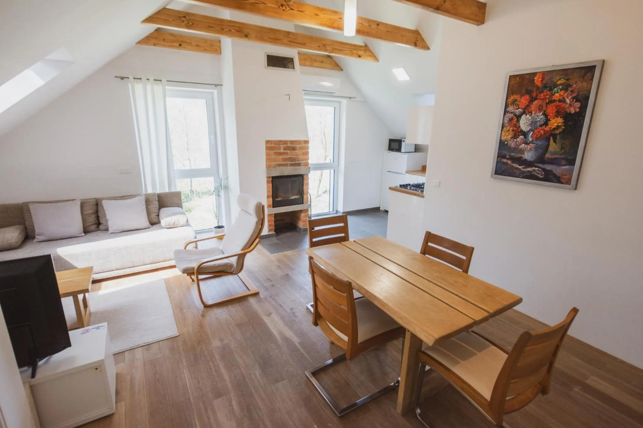 Two-Bedroom Apartment - Attic in PR`FIK Apartments