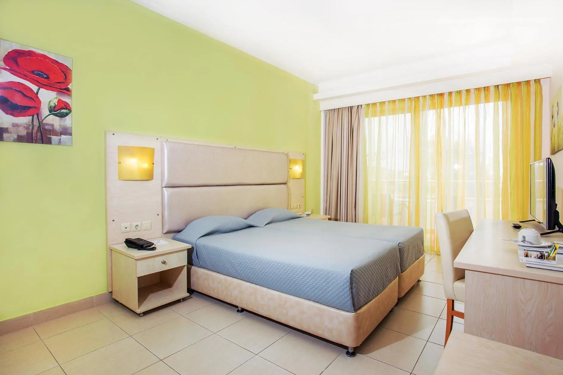 Twin Room with Sea View in Kouros Palace Active Lifestyle Hotel
