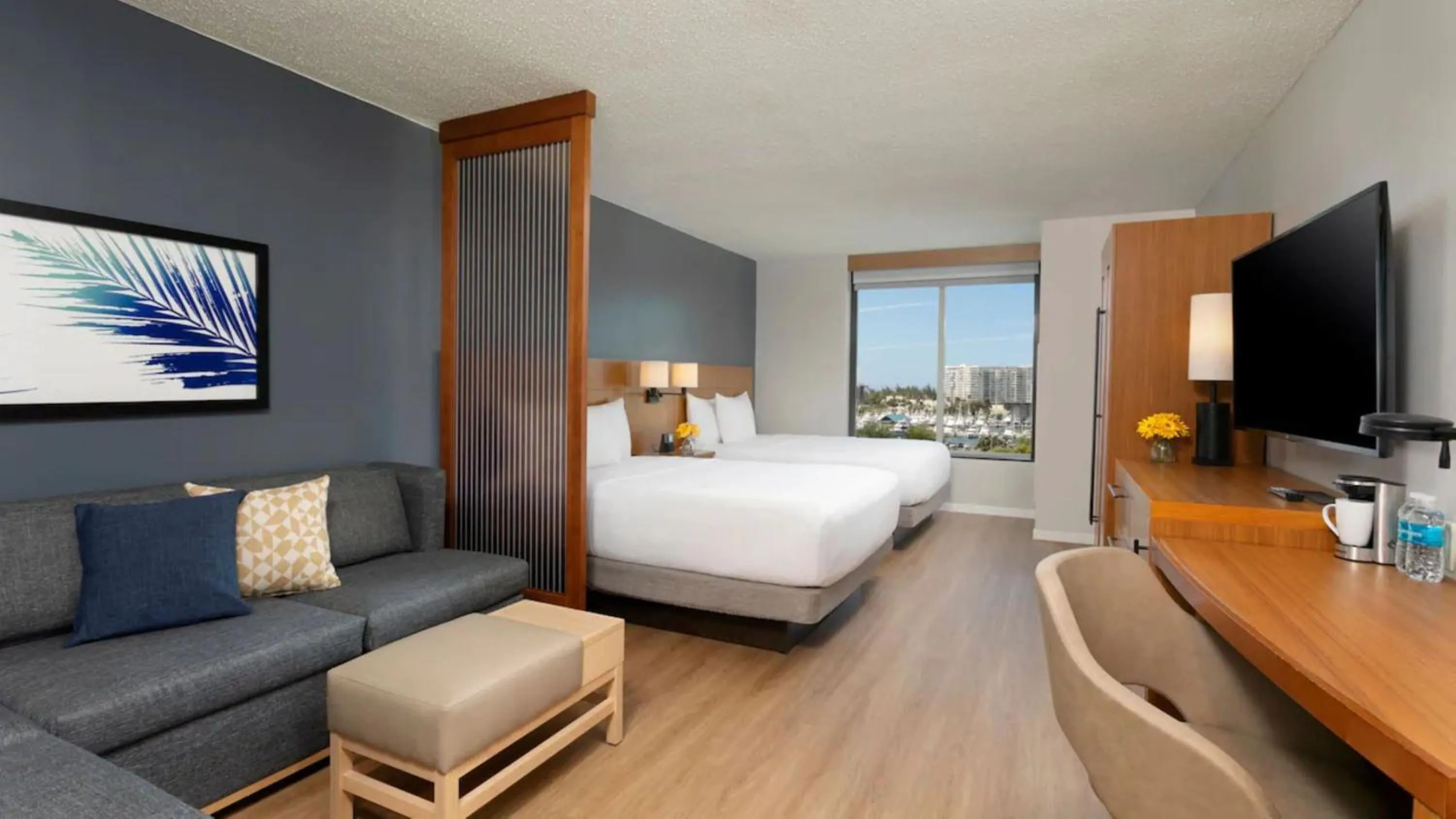 Queen Room with Two Queen Beds and Sofa Bed in Hyatt Place San Juan