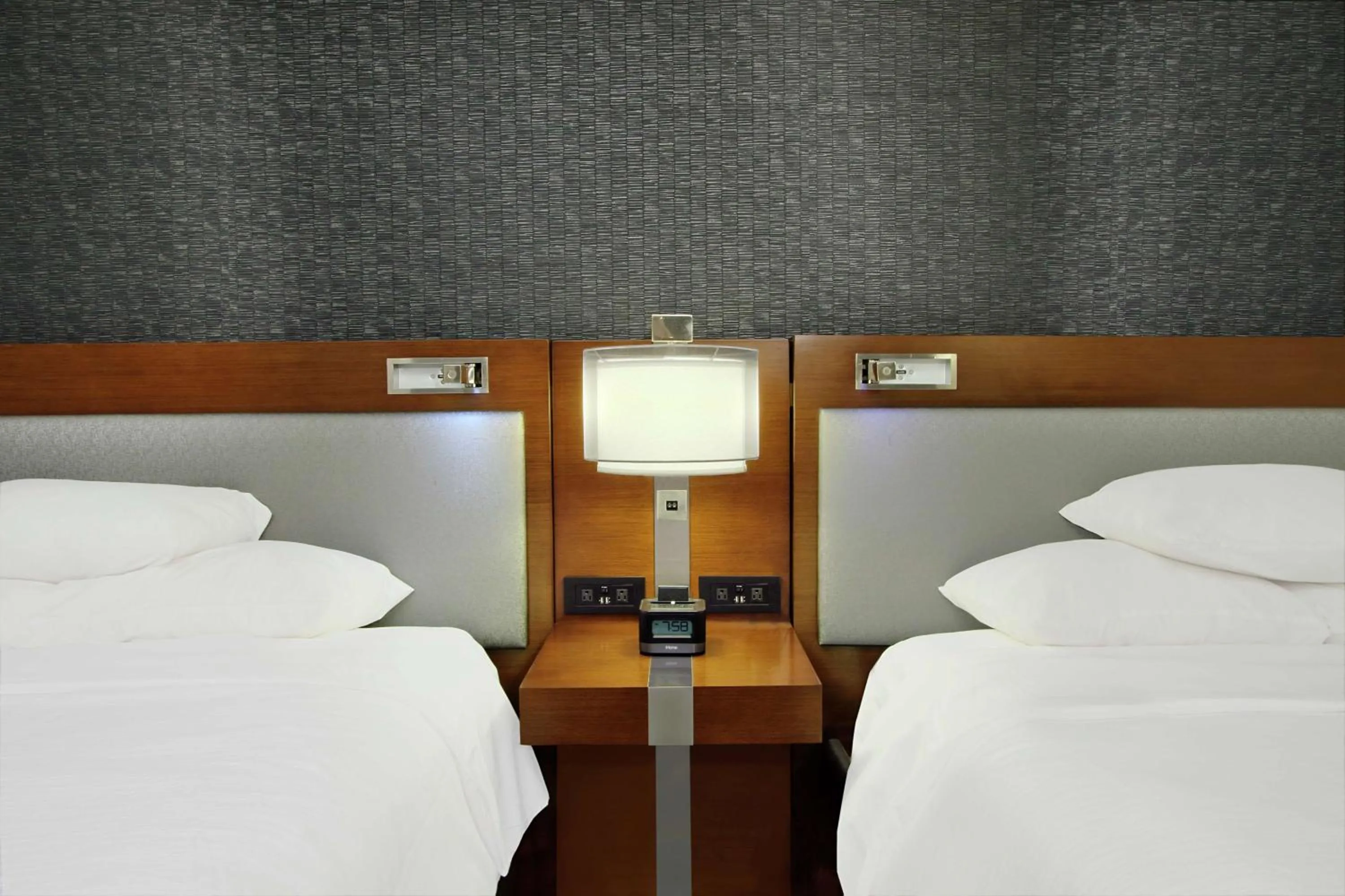 One-Bedroom Queen Suite with Two Queen Beds - Hearing Accessible in Embassy Suites Pittsburgh-Downtown