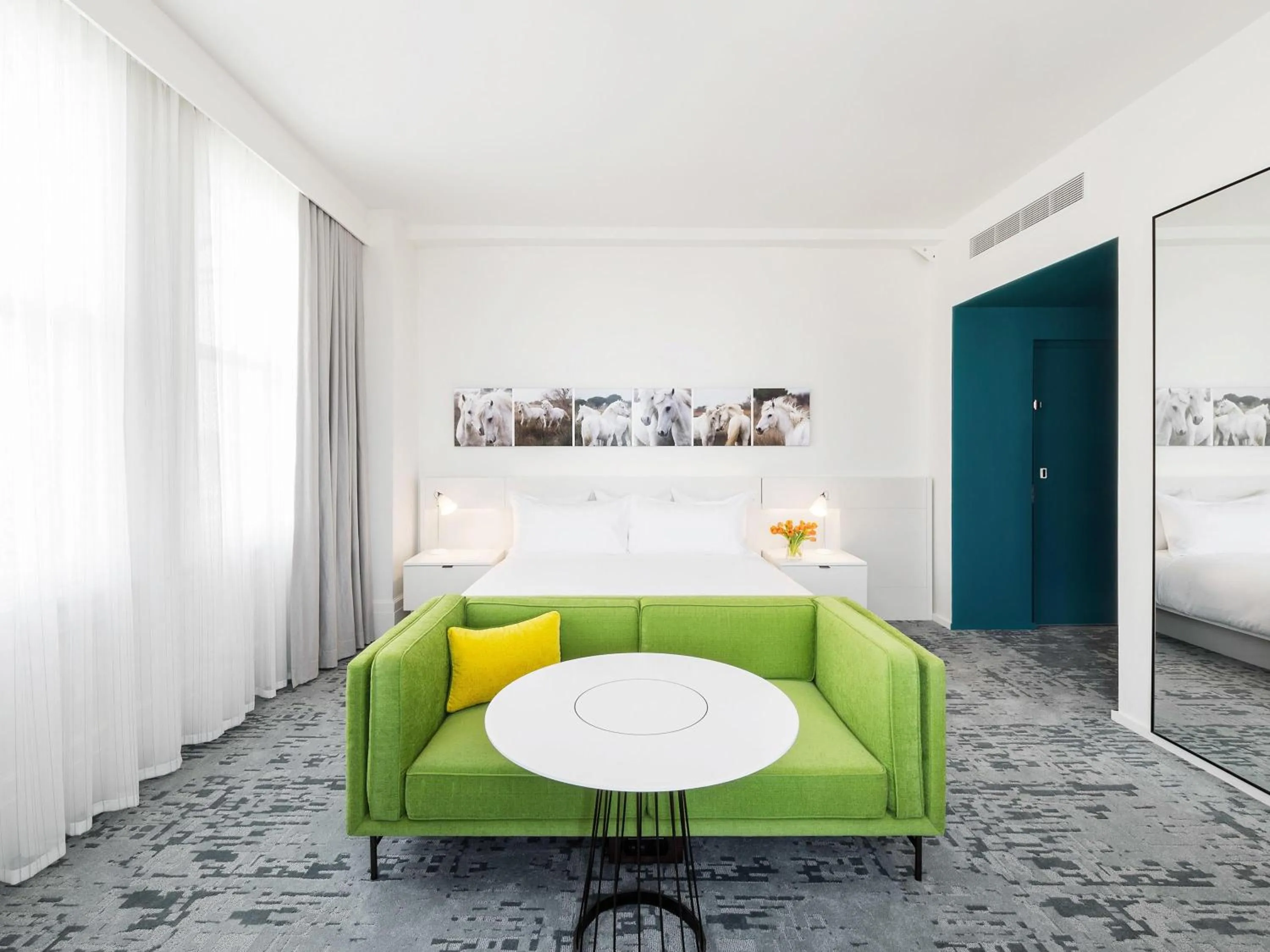 Skylight Suite in 21c Museum Hotel Lexington