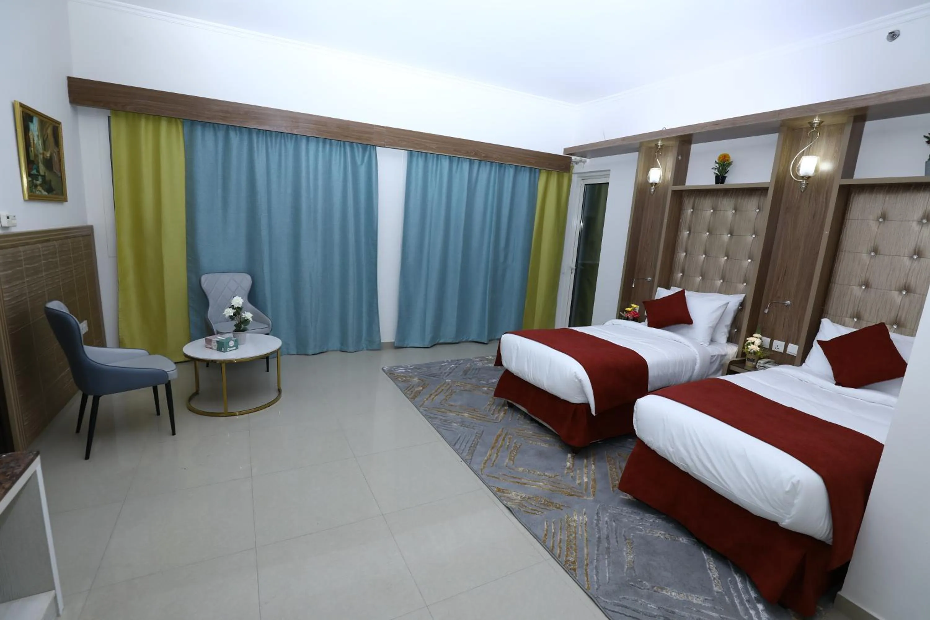 Deluxe Double Room (2 Adults + 1 Child) in Naif Fort Hotel