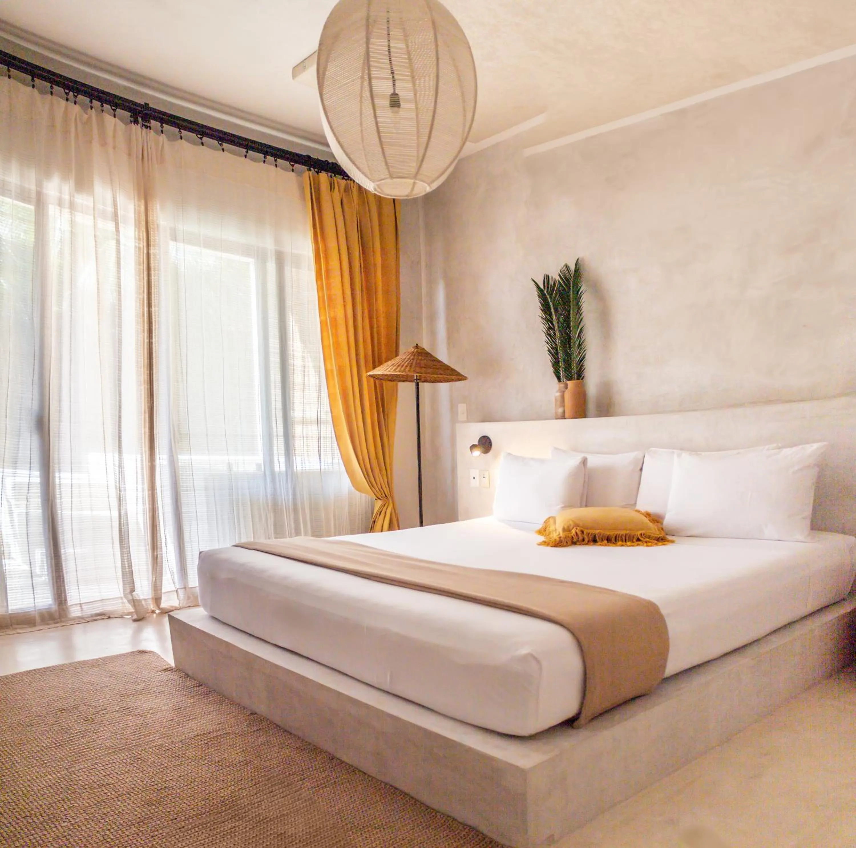 Deluxe Partial Sea View Mini Pool in Dune Boutique Hotel located at the party zone