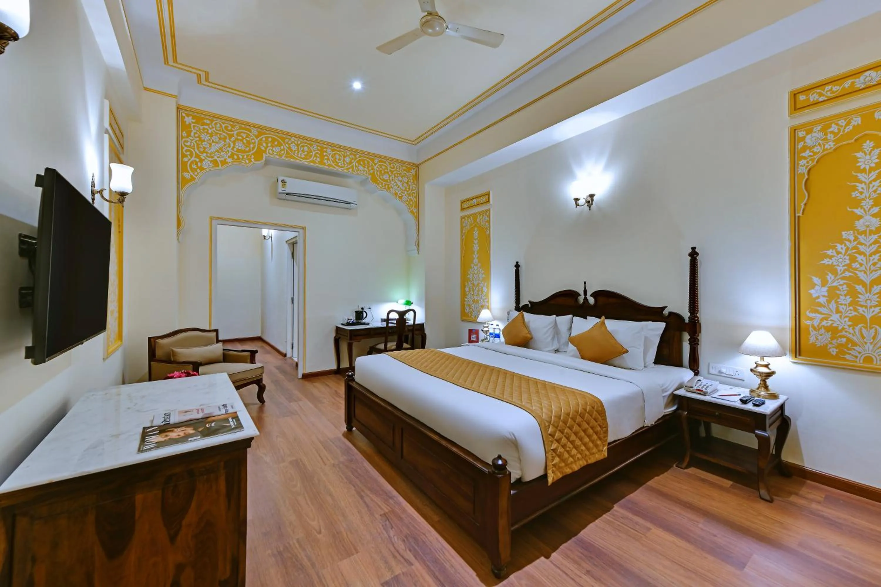 Luxury Double Room in WelcomHeritage Ramgarh