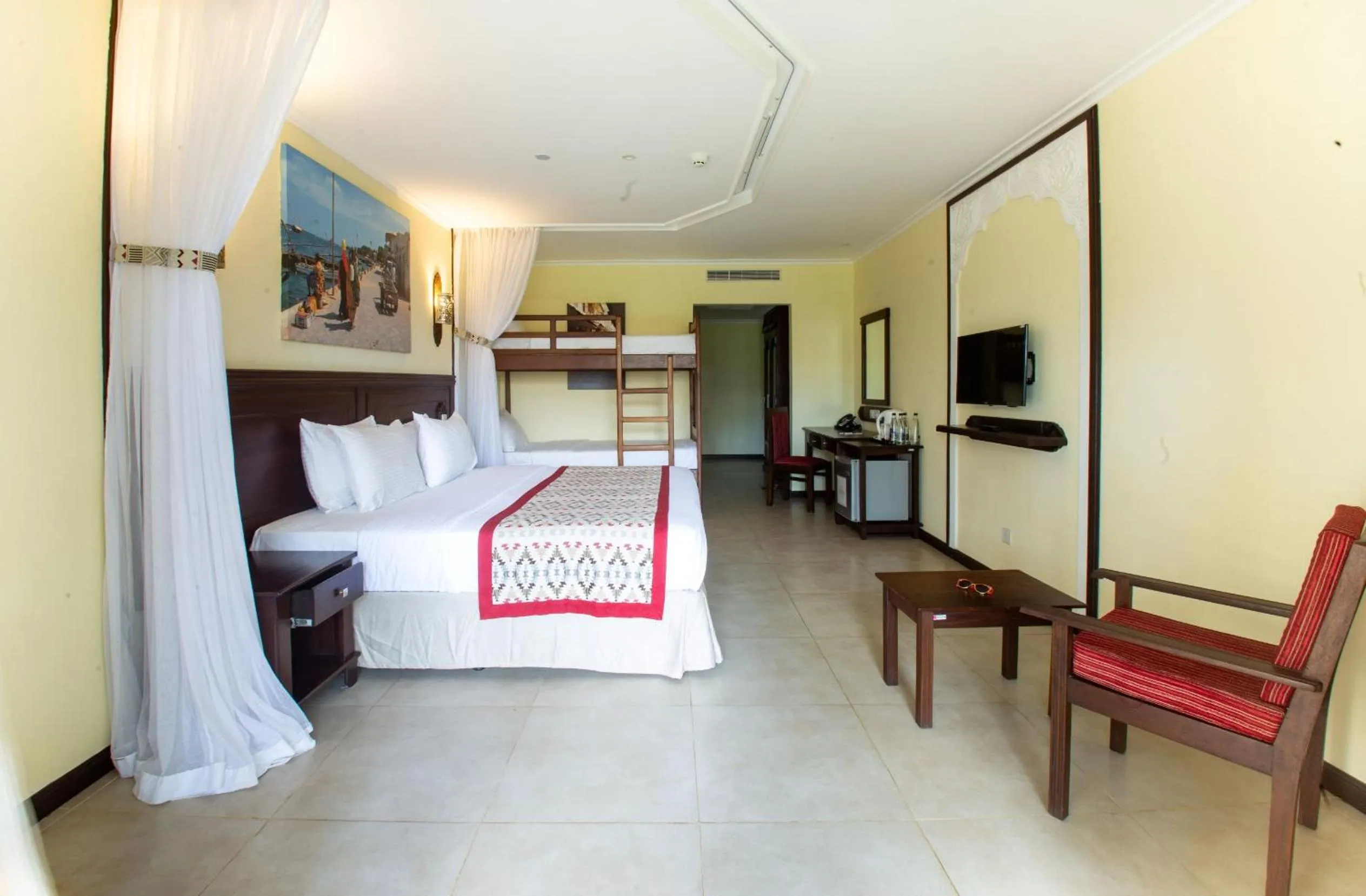 Deluxe Double or Twin Room with Pool View in PrideInn Paradise Beach Resort & Spa Mombasa
