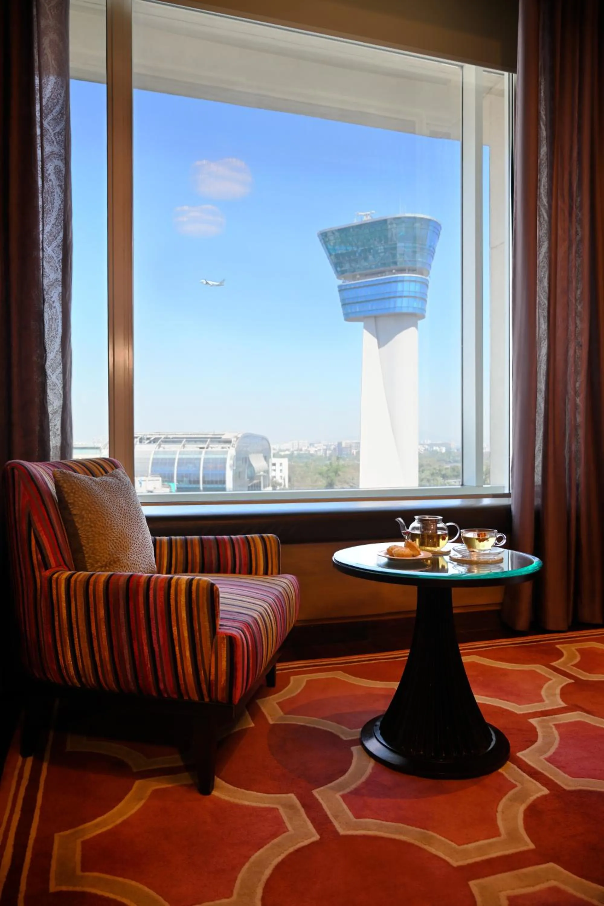 Taj Club Room City View King Bed with Breakfast, High-Tea & Evening Cocktail Hours in Taj Santacruz