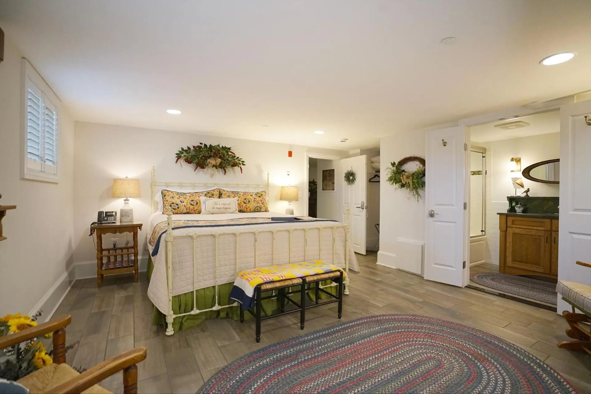 King Room in Inn at Evergreen