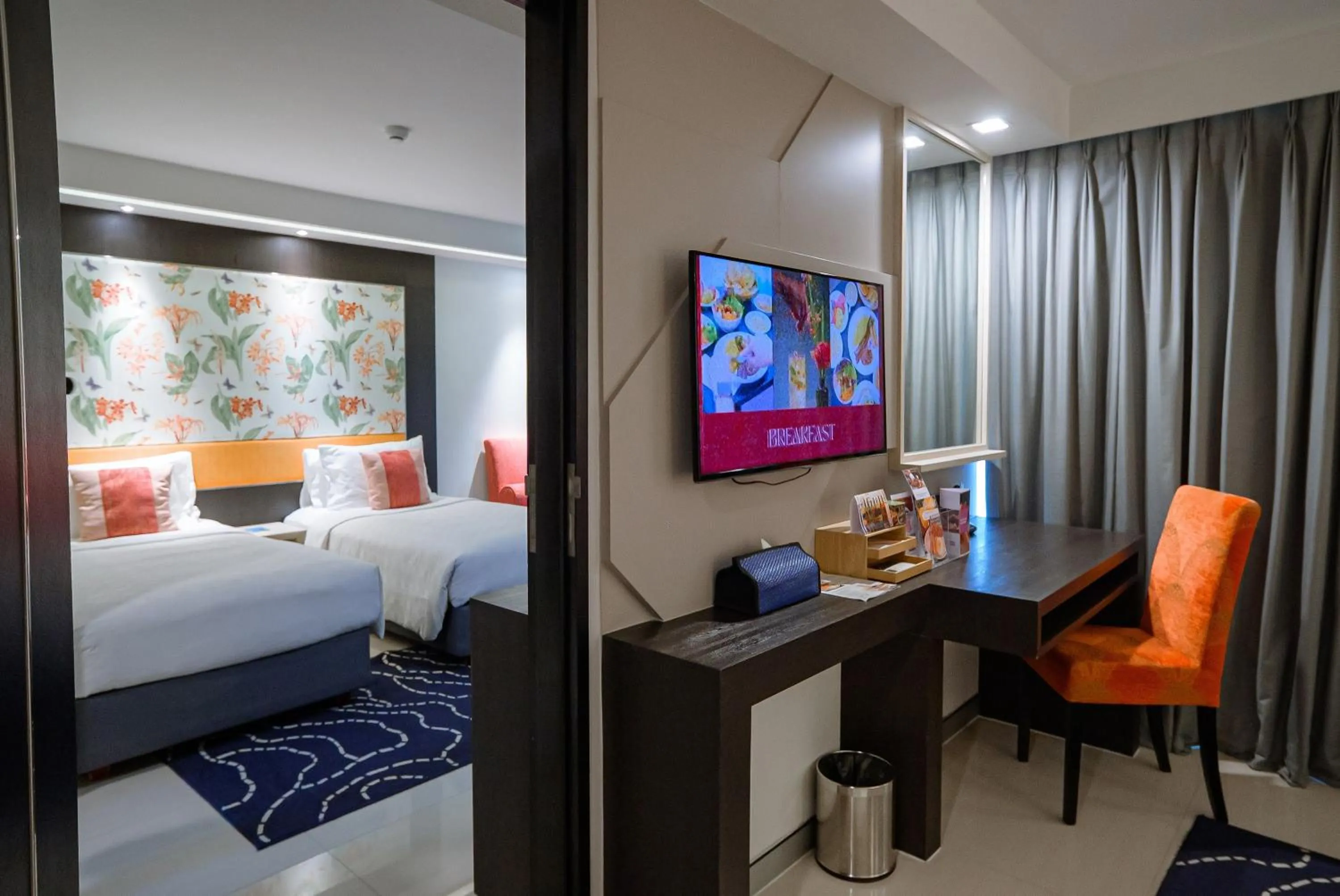 Two-Bedroom Connecting  in Hotel Clover Asoke - SHA Extra Plus