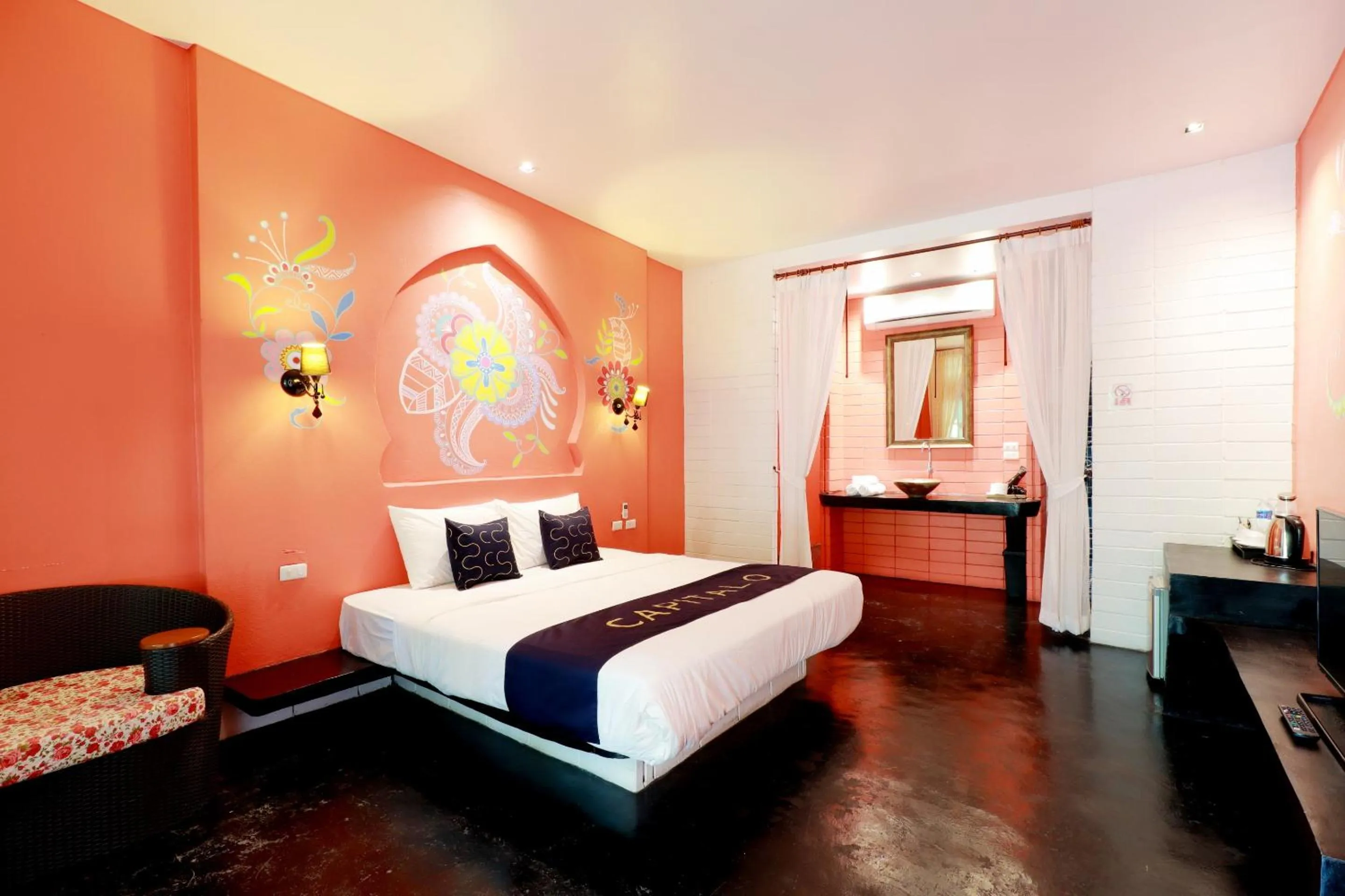 Deluxe Double Room in Capital O 469 At Nata Chiangmai Chic View