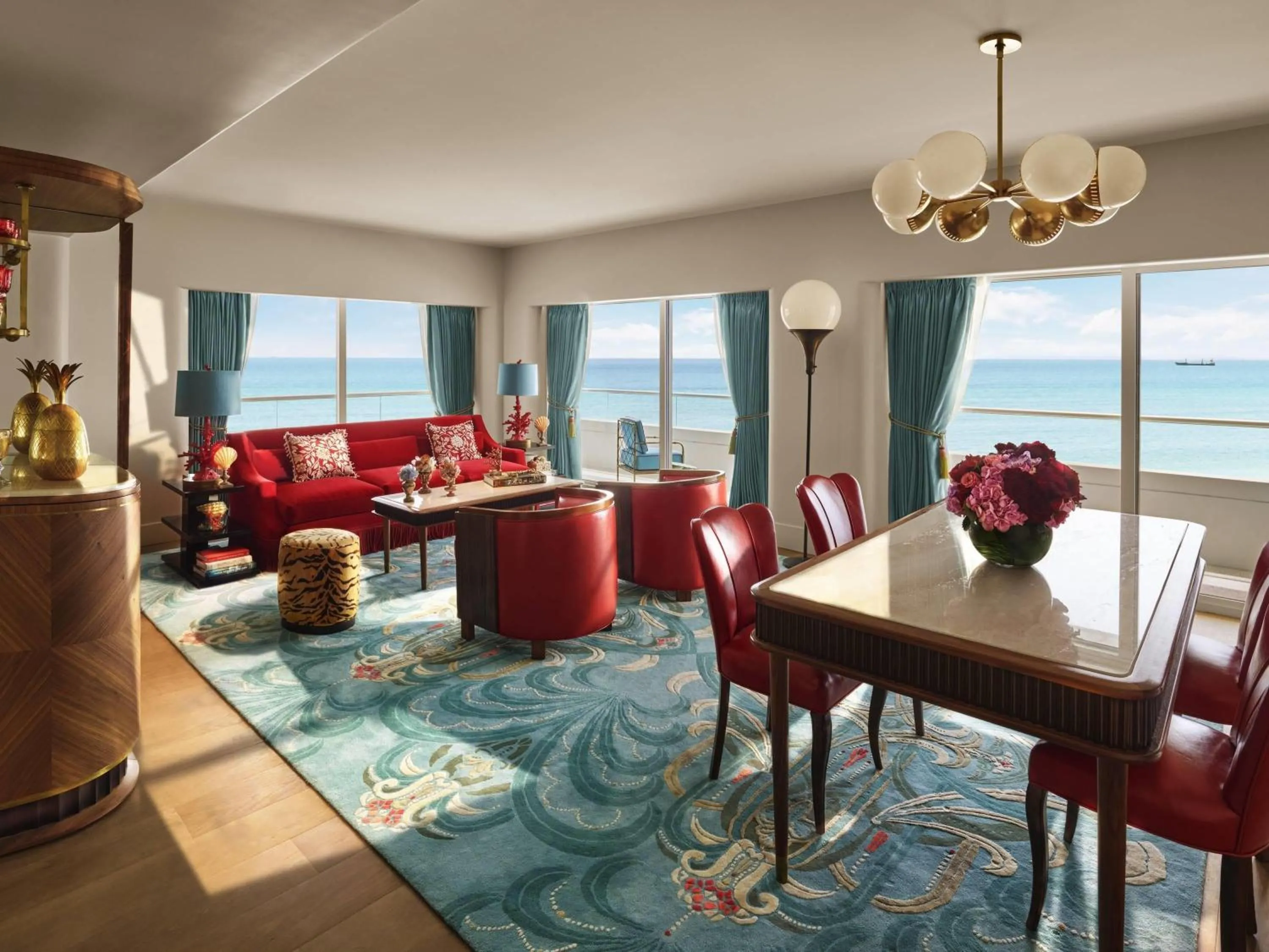 Premier Corner One-Bedroom King Suite - Ocean Front in Faena Hotel Miami Beach