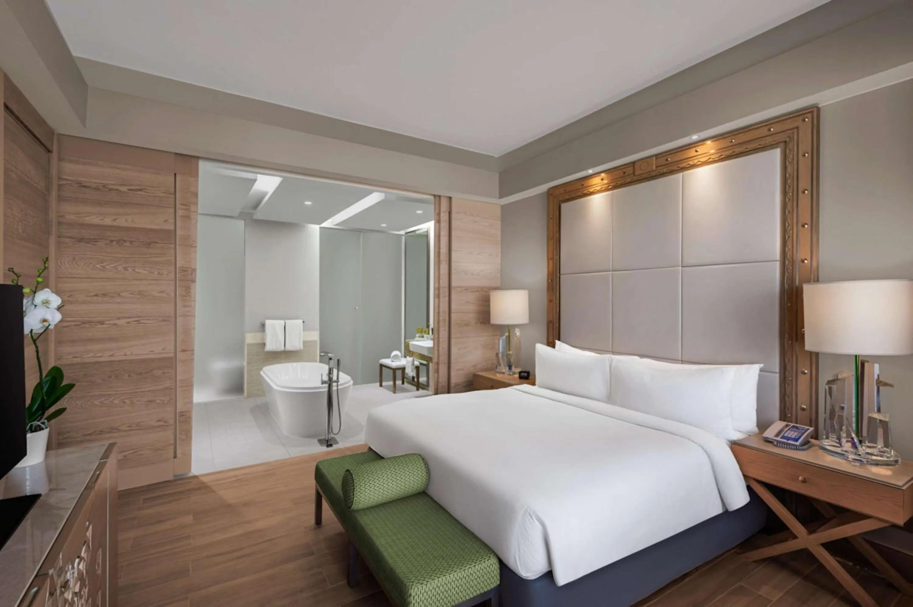 Deluxe One-Bedroom Suite with Sea View in Hilton Dead Sea Resort & Spa