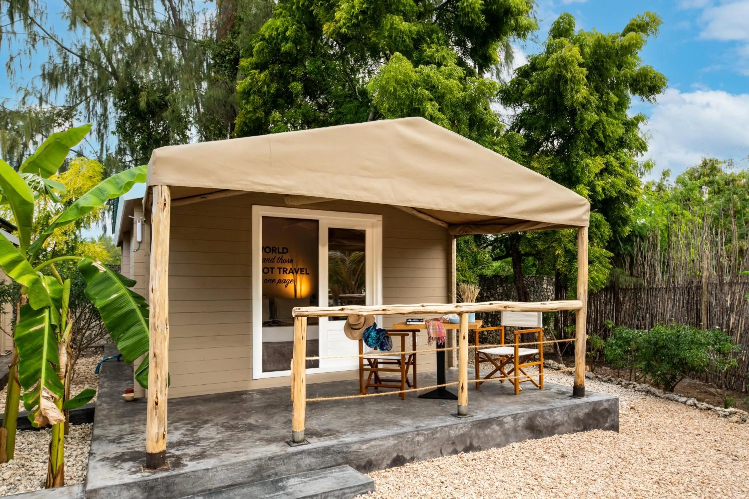 Double Room with Garden View - single occupancy in Mwezi Boutique Resort