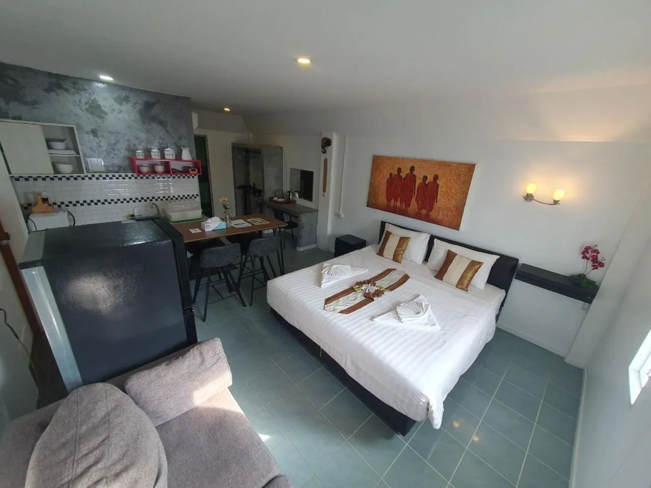 Comfort King Studio in Samui Green Hotel