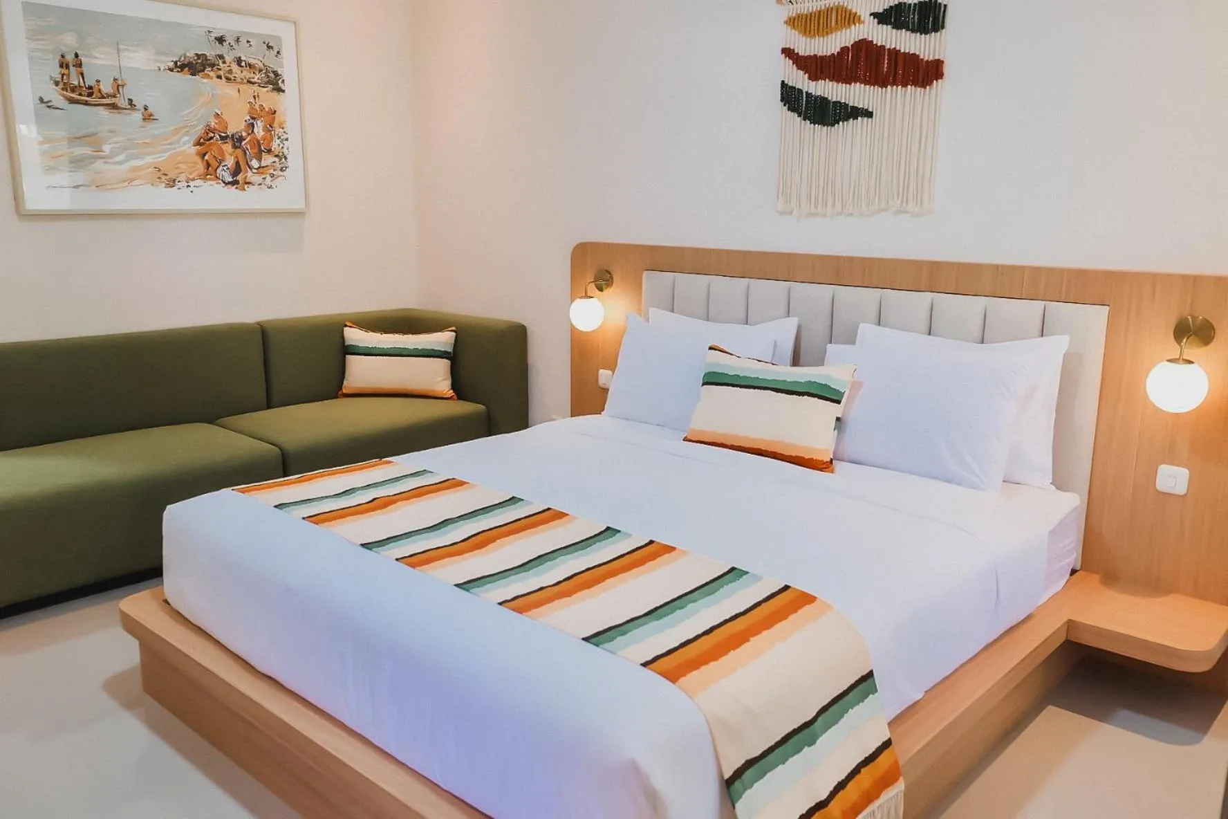 Queen Room with Pool View in Bali Wirasana Inn