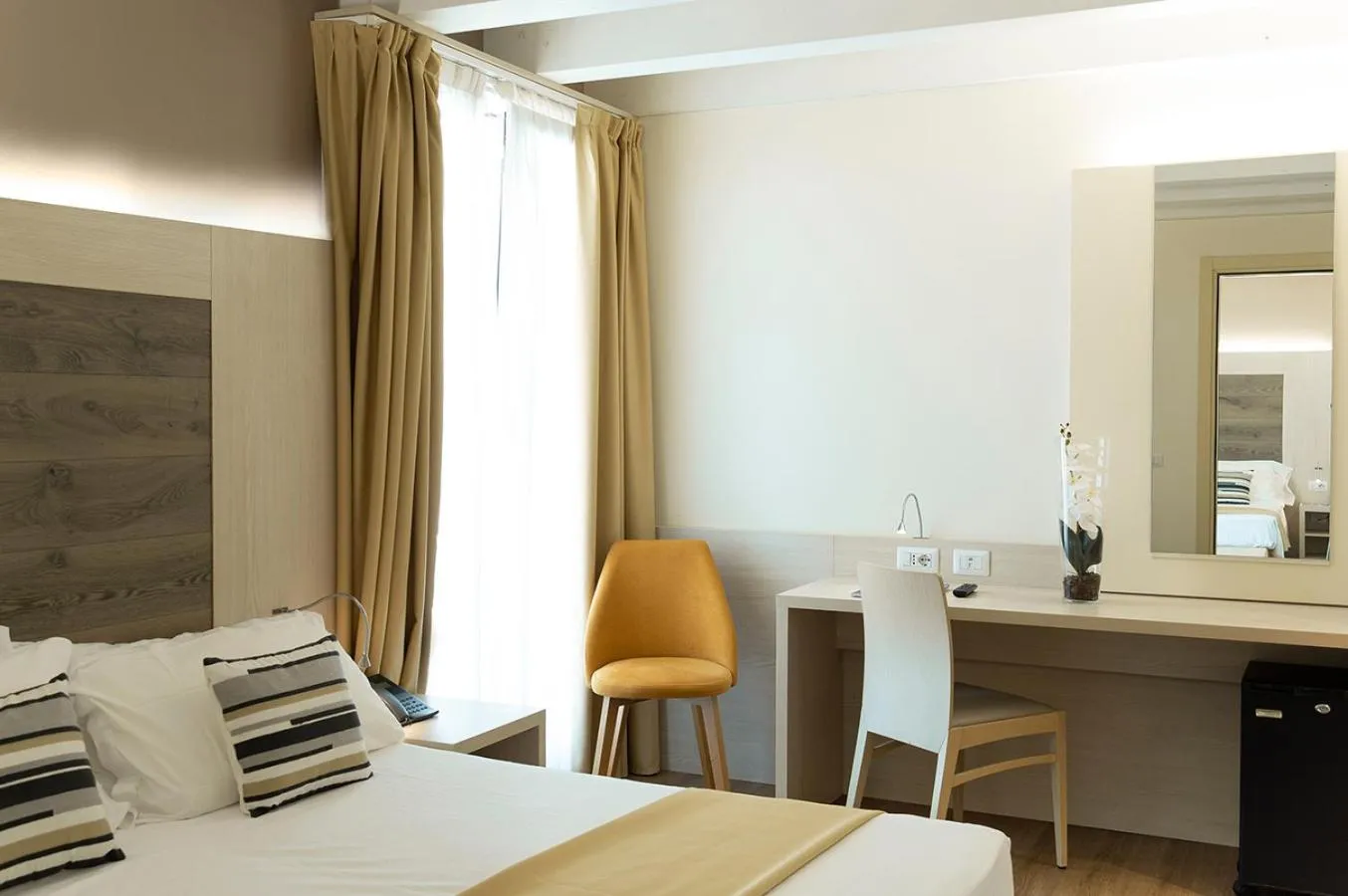 Two Connecting Double Rooms in Hotel Alexander