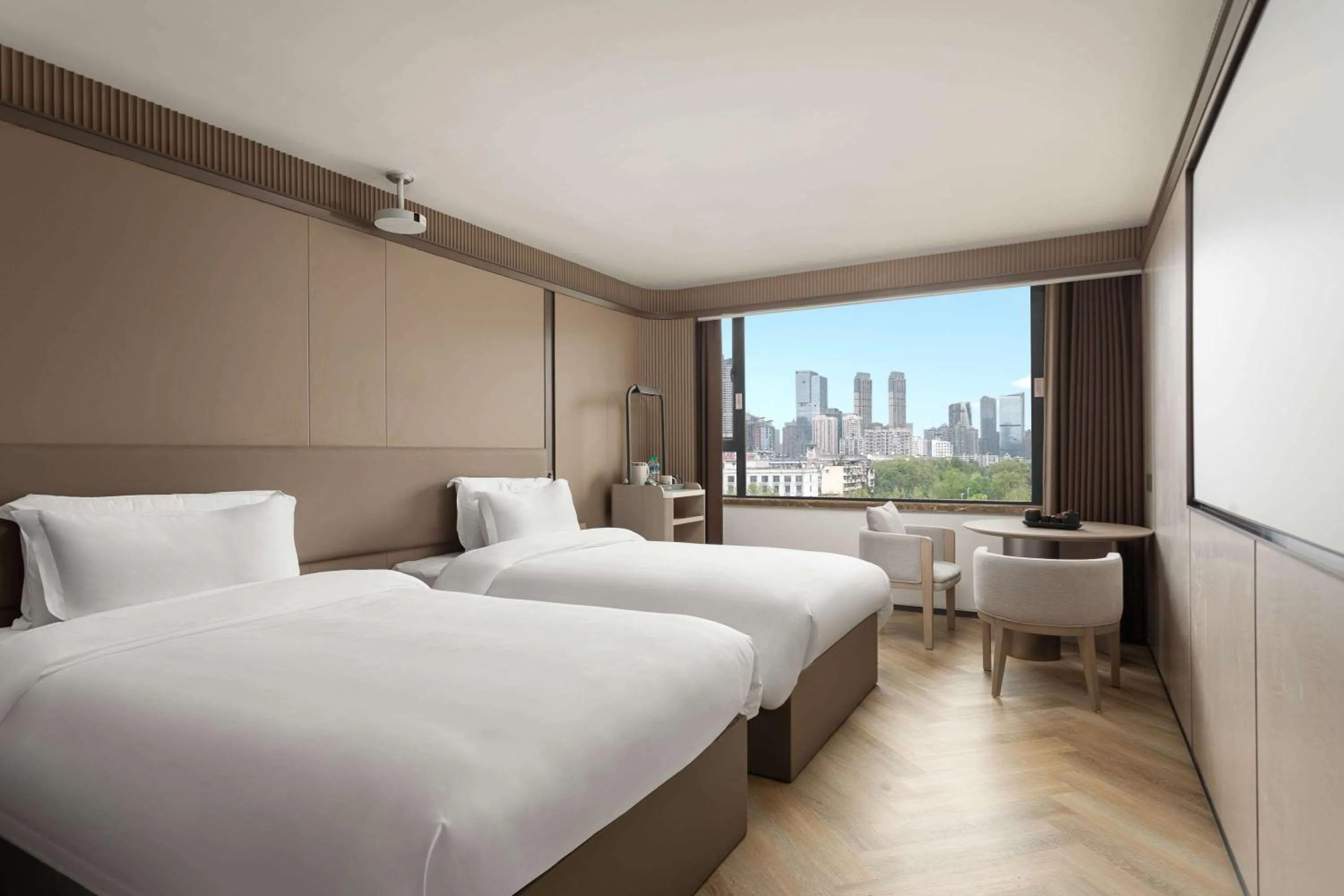 Deluxe Twin Room - Non-Smoking in Ramada Encore by Wyndham Wuhan Int'l Conference Center