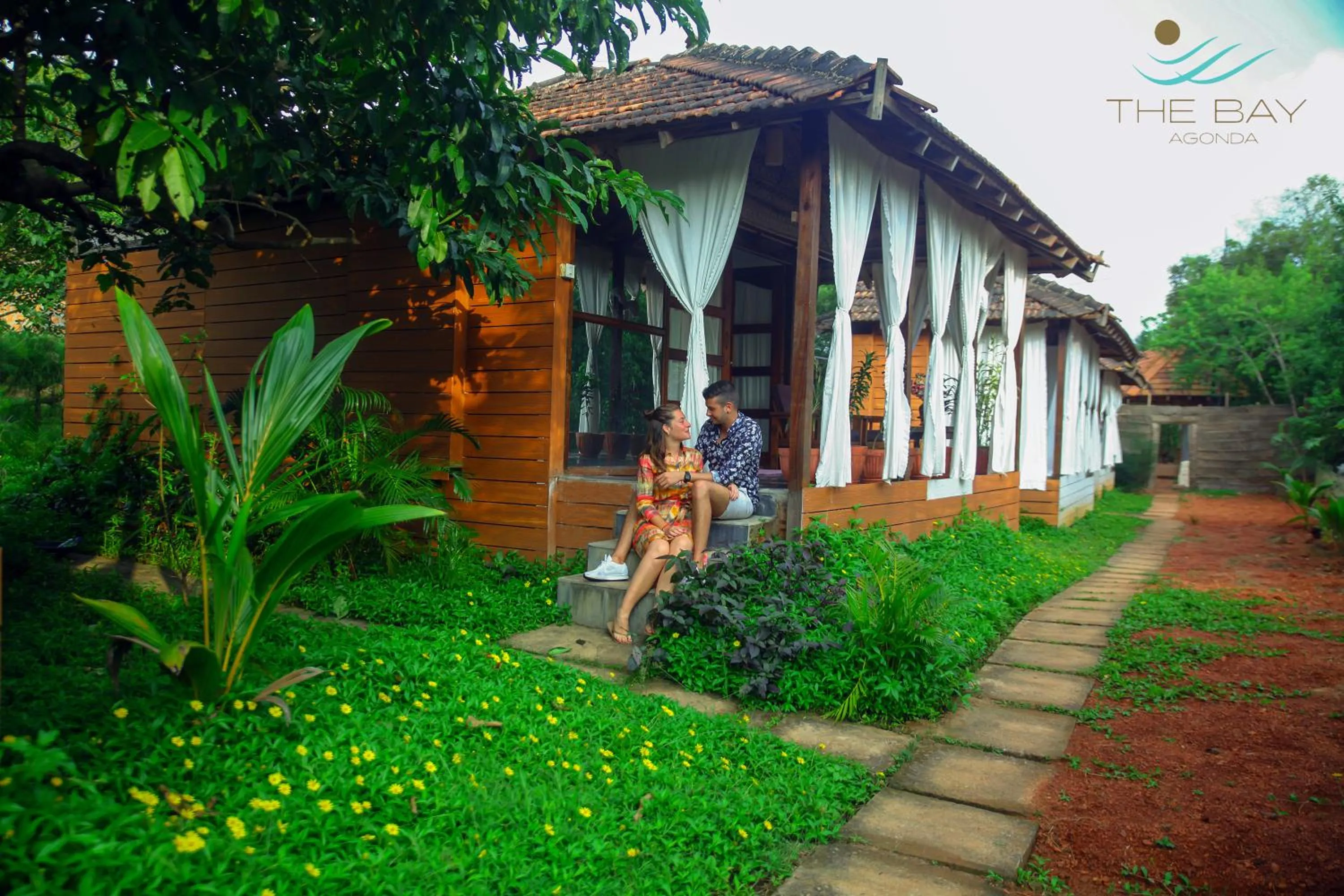 Cottage with River View in The Bay Agonda