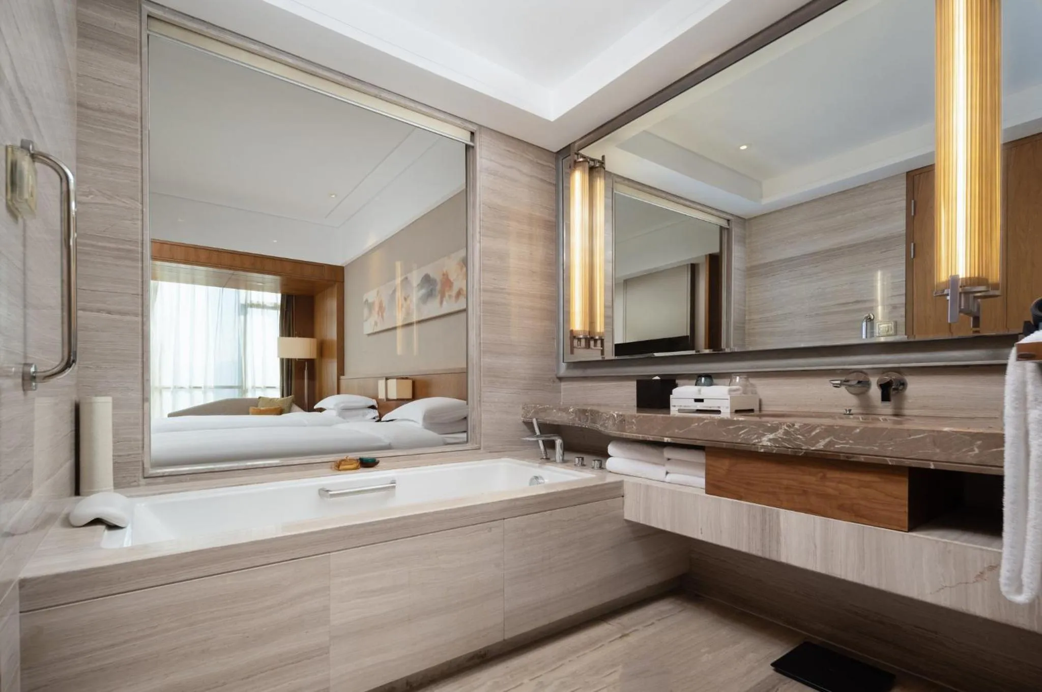 Standard King Room with Lounge Access in Crowne Plaza Fuzhou Riverside by IHG