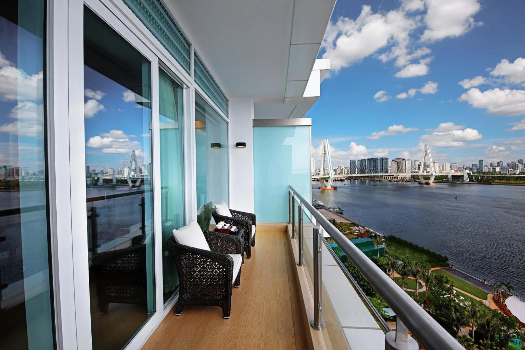 Two-Bedroom Residential Suite with Sea View in InterContinental Haikou Seaview by IHG