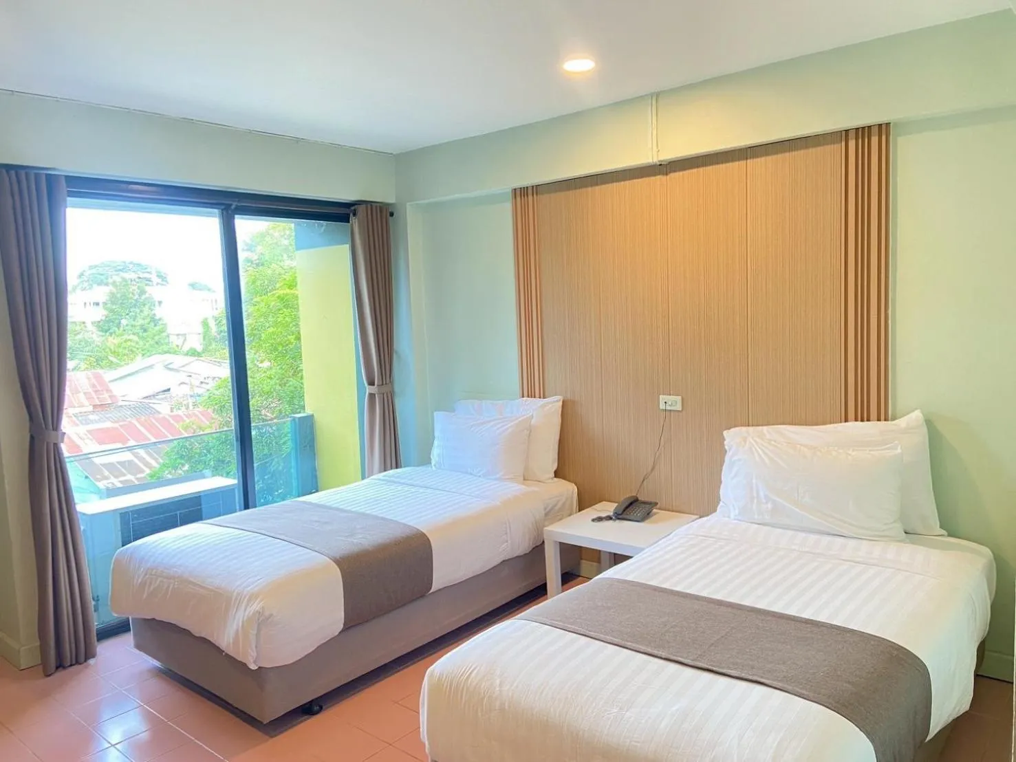 Superior Double or Twin Room with City View - single occupancy in A Hotel Budget