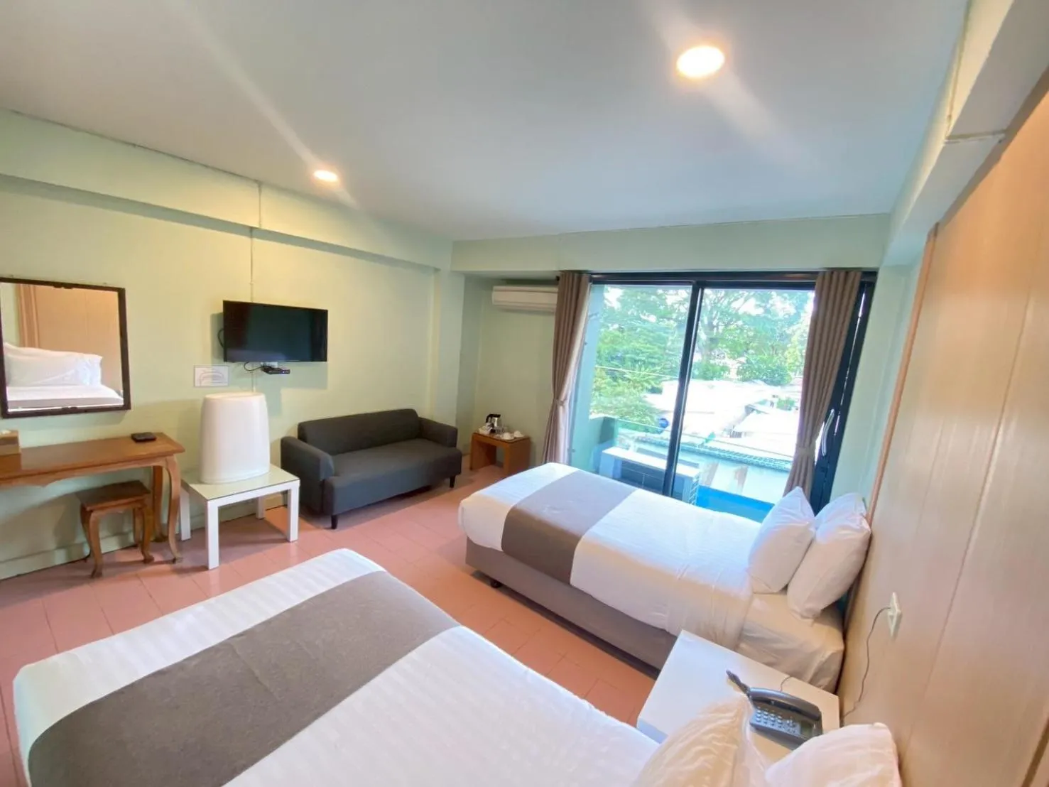 Superior Double or Twin Room with City View in A Hotel Budget