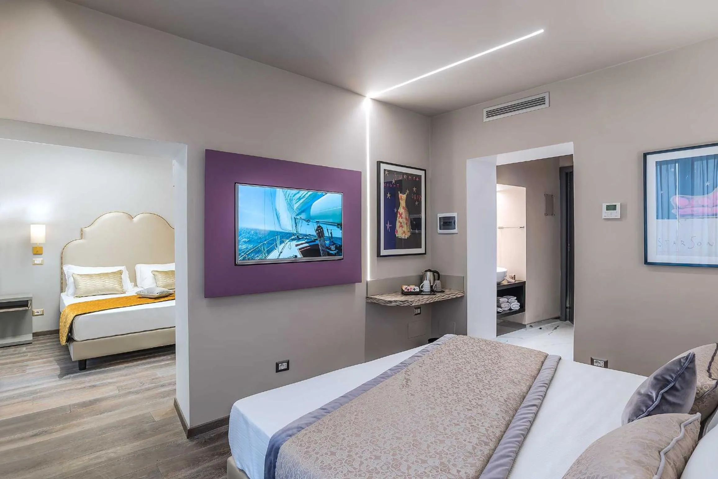 Family Room in Colonna Suite Del Corso