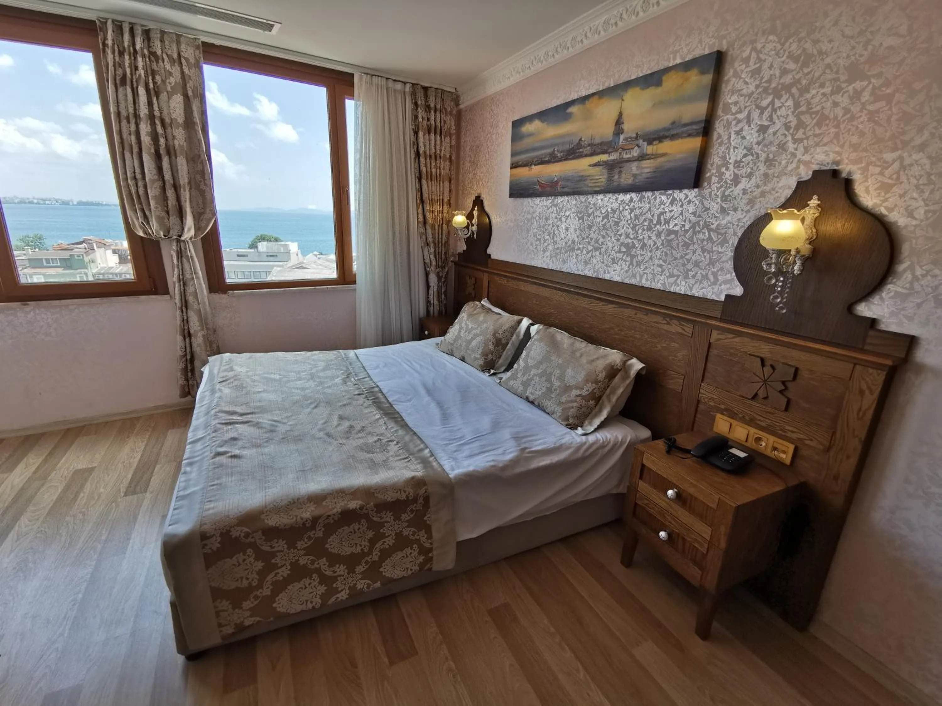Double Room with Sea View in Perapolis Hotel