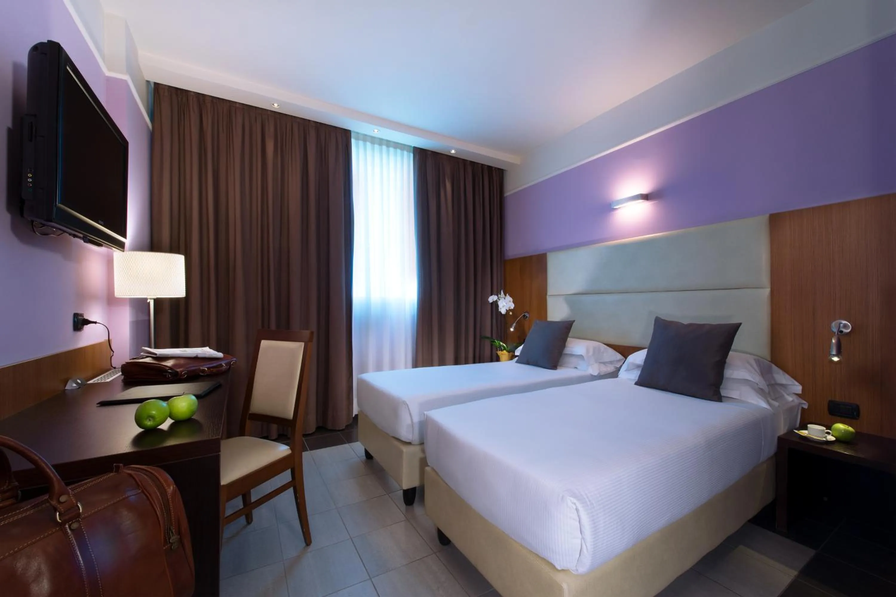 Twin Room in My One Hotel Bologna