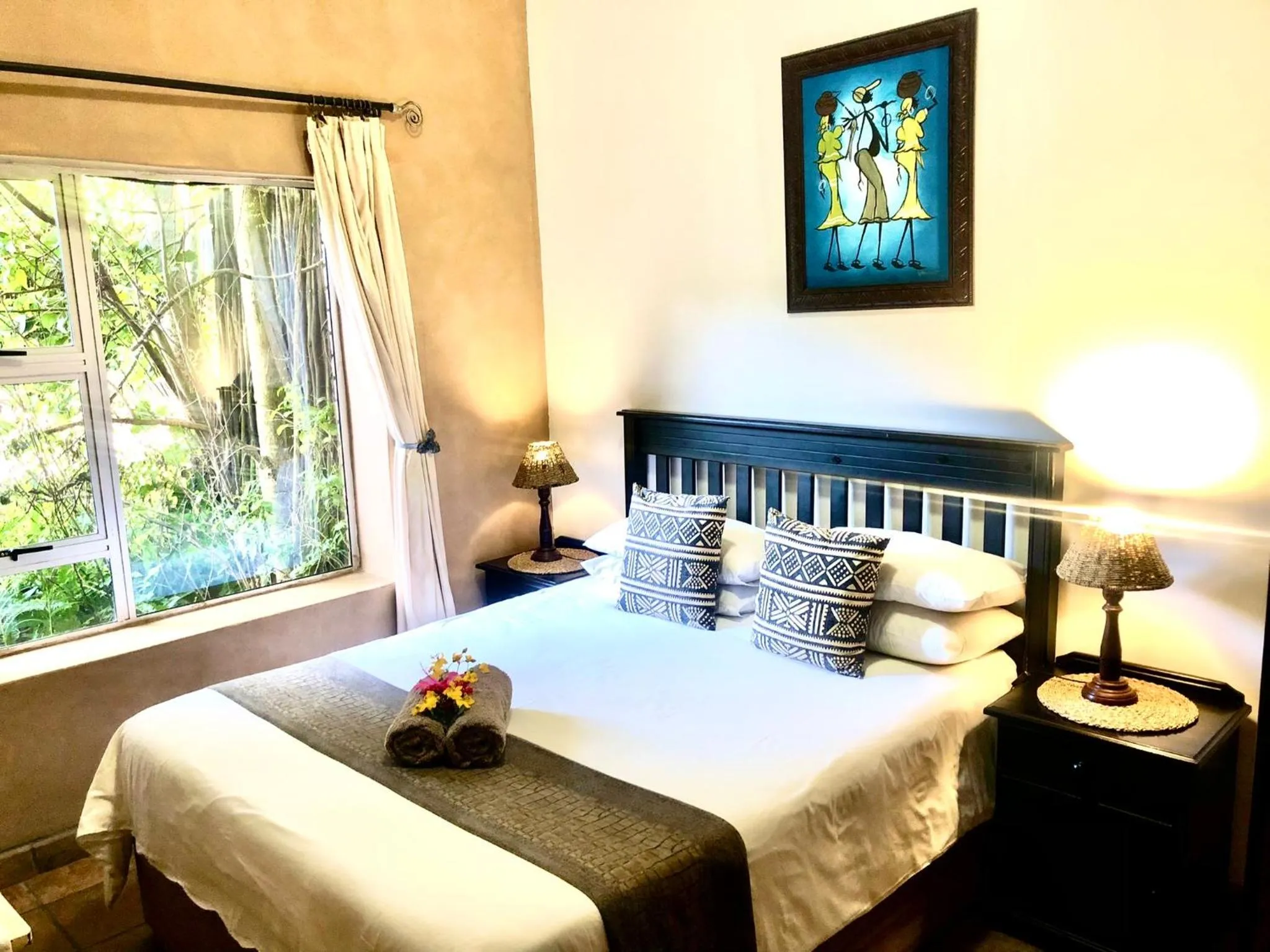 Two-Bedroom Apartment with Sofa Bed in Ingwenya Lodge