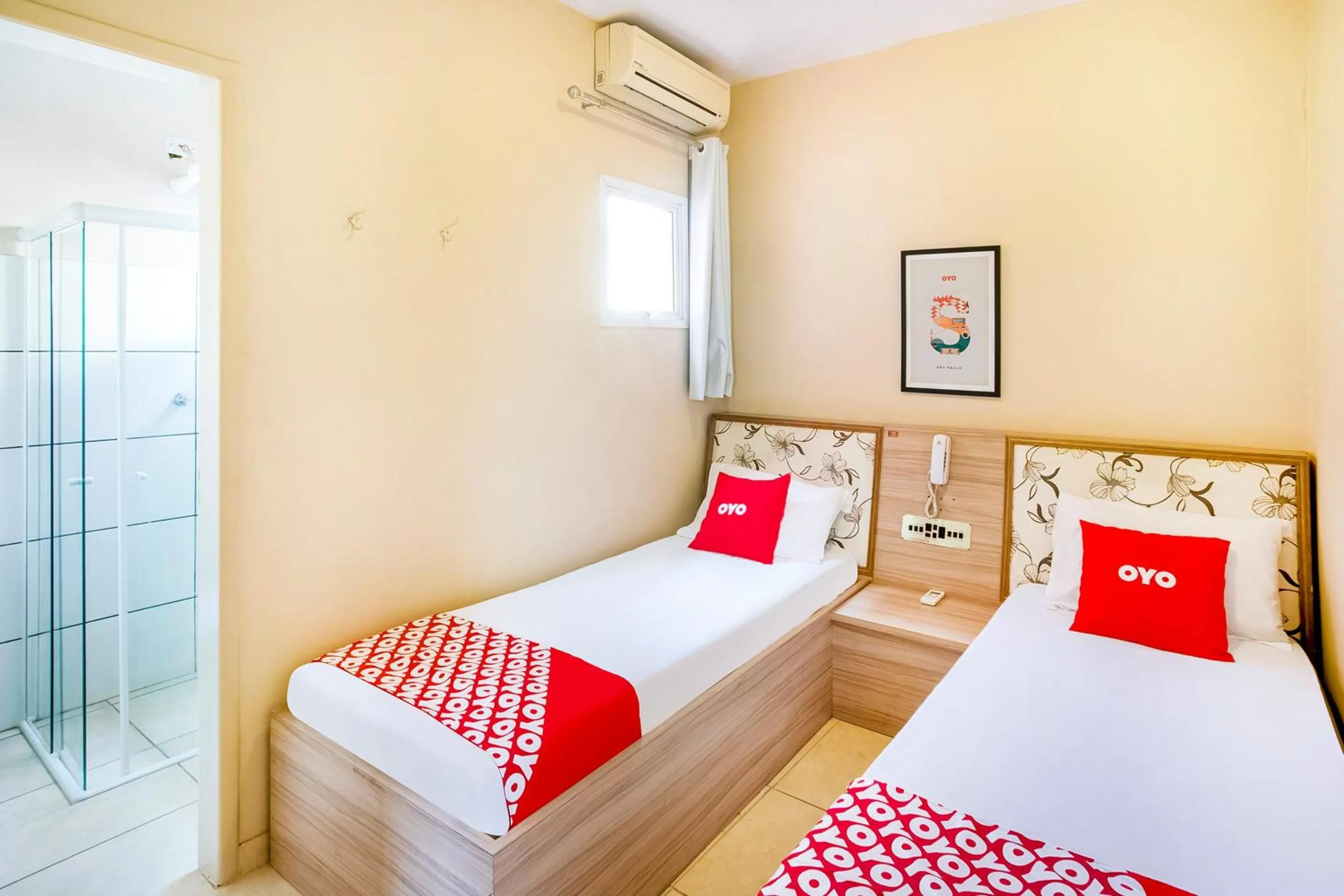 Twin Room - single occupancy in OYO Hotel Itarantim, São Paulo