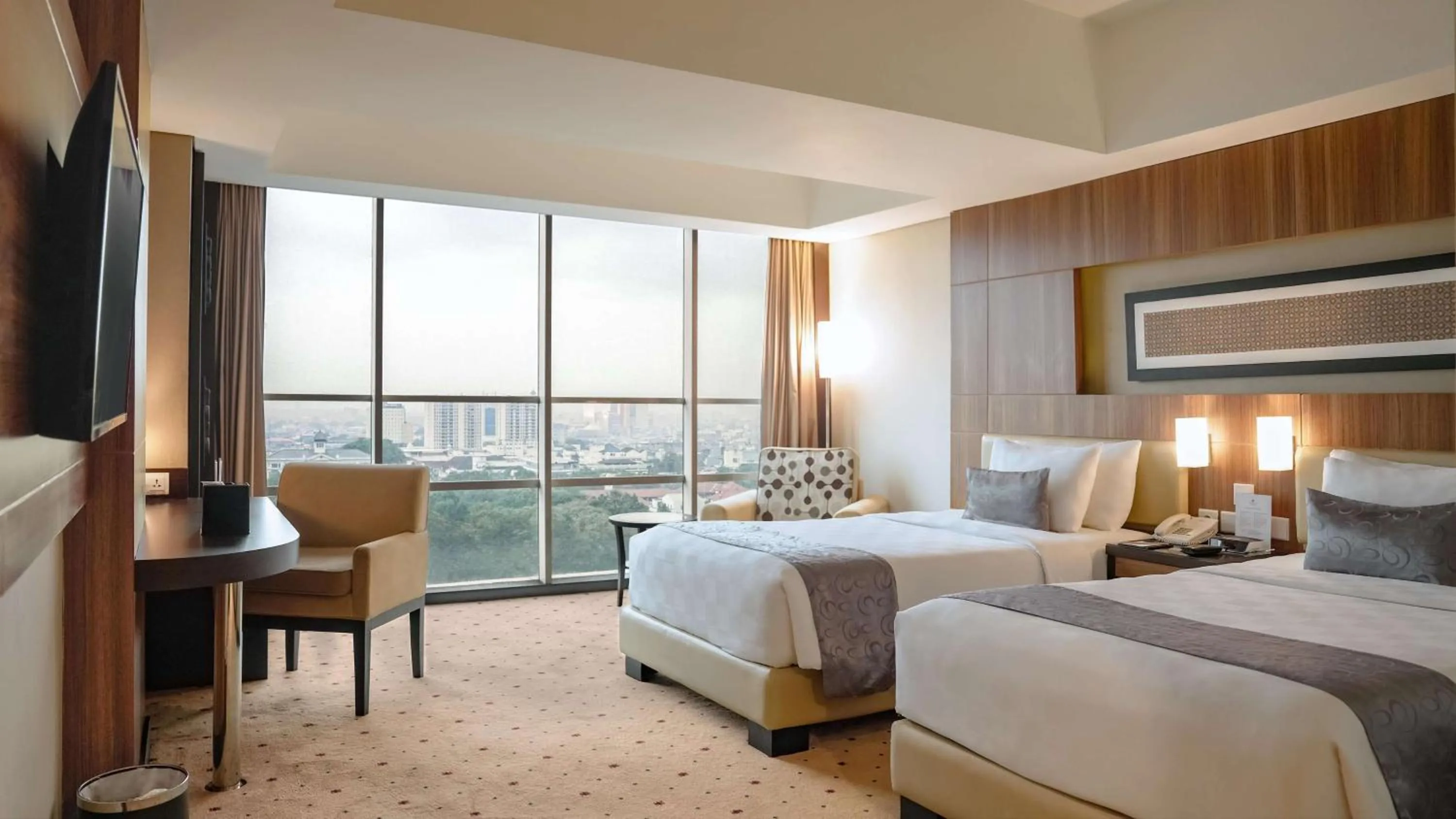Superior Twin Room with City View - Non-Smoking in Best Western Premier La Grande Bandung