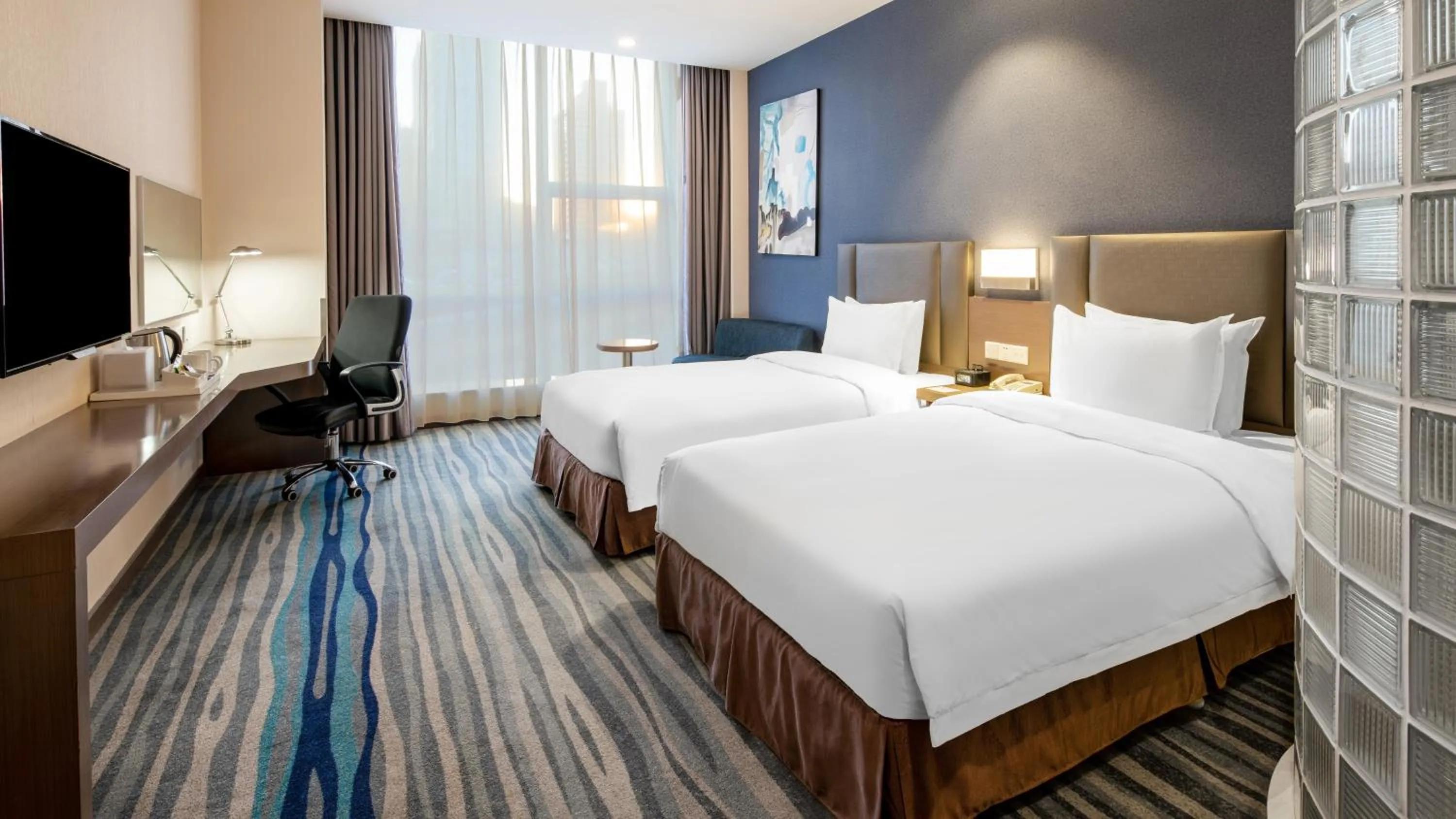 Standard Twin Room with Extra Floor Space in Holiday Inn Express Shenyang North Station by IHG