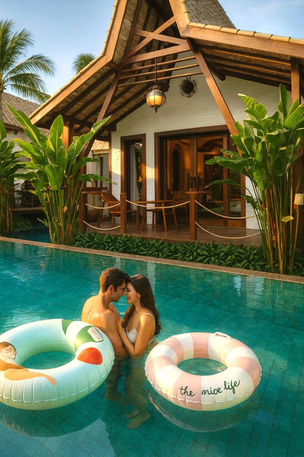 Deluxe Double with Pool View in Kaleydo Villas