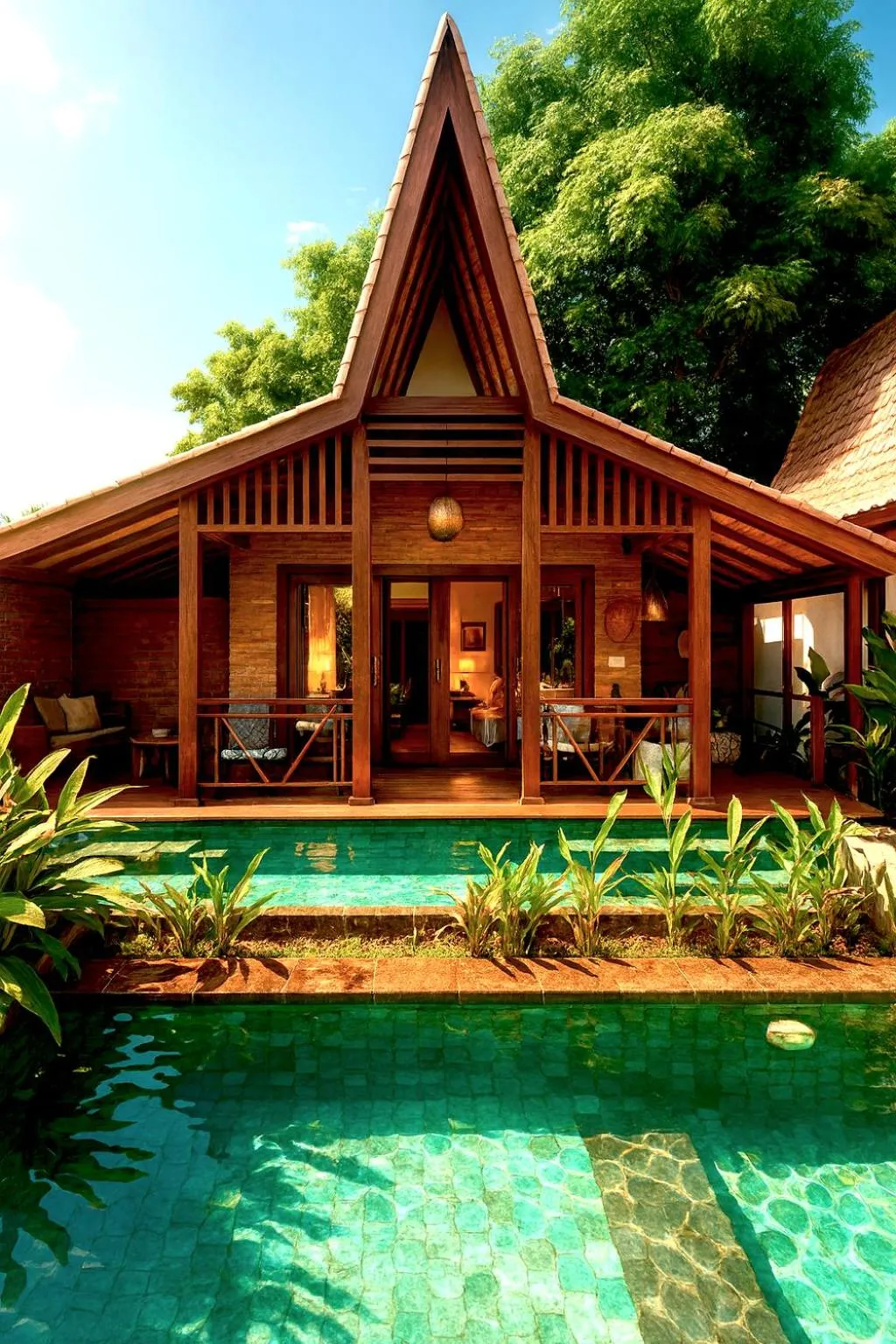 Executive One-Bedroom Family Suite with Private Pool in Kaleydo Villas