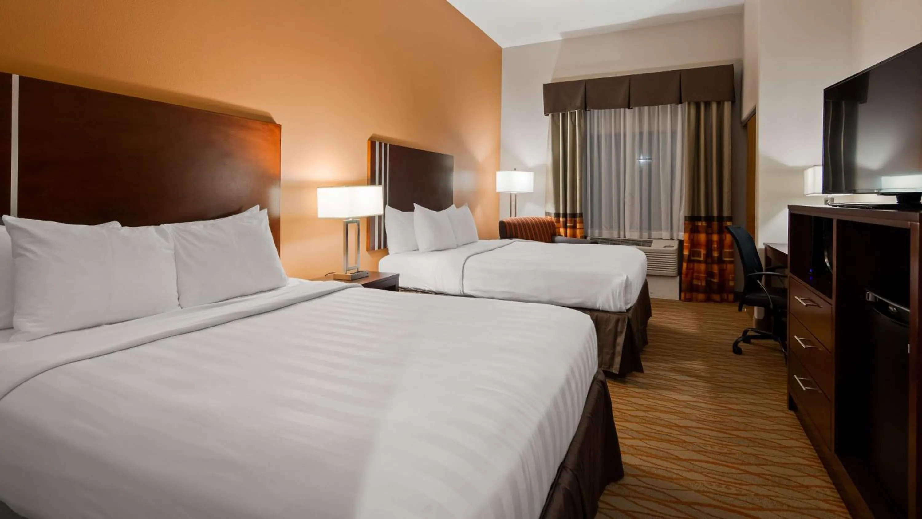 Queen Room with Two Queen Beds in Best Western Plus Spring Inn & Suites